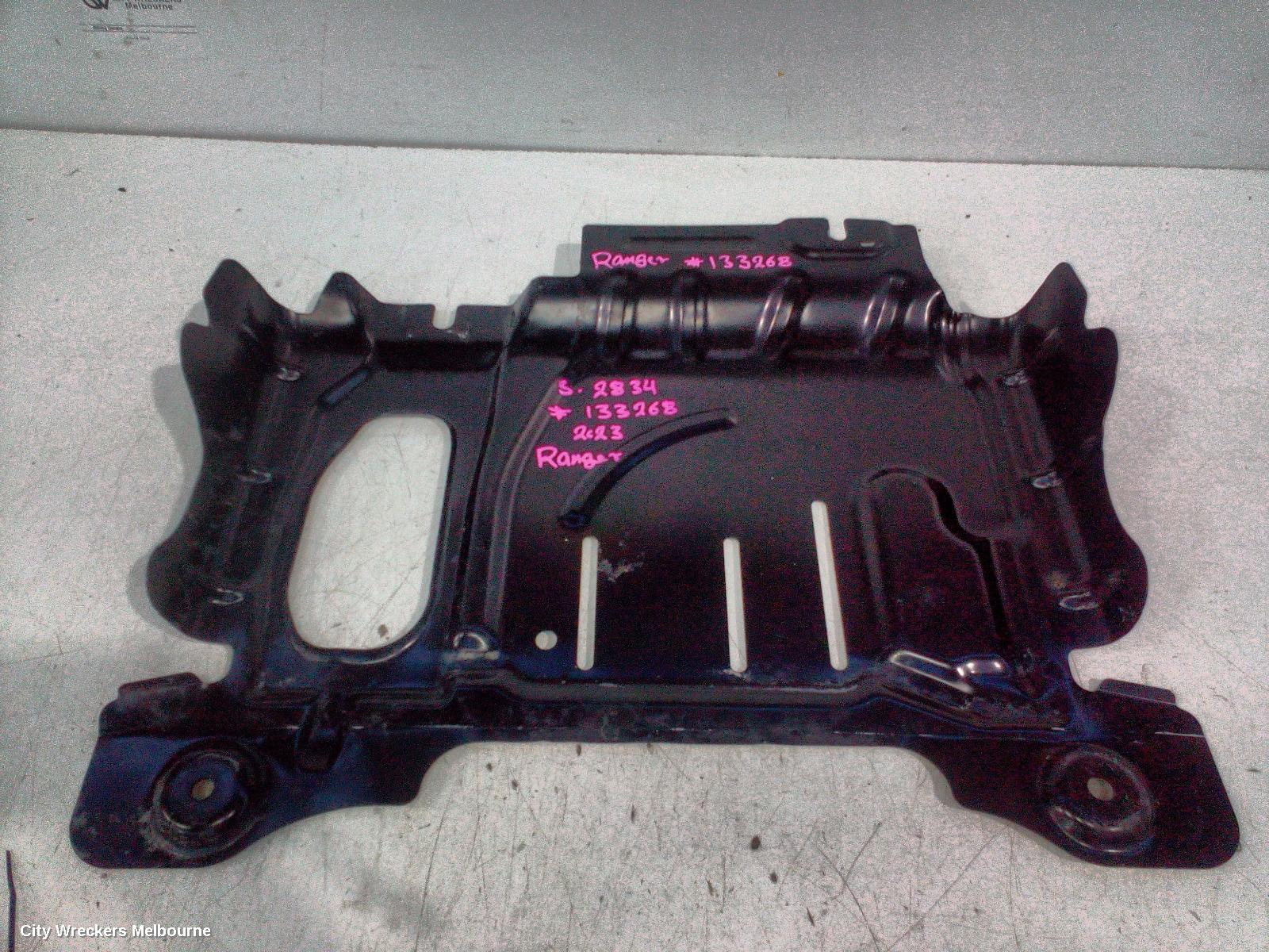 FORD RANGER LOWER ENGINE SPLASH TRAY, RA, LOWER ENGINE SPLAH TRAY, 05/2022 ONWARDS