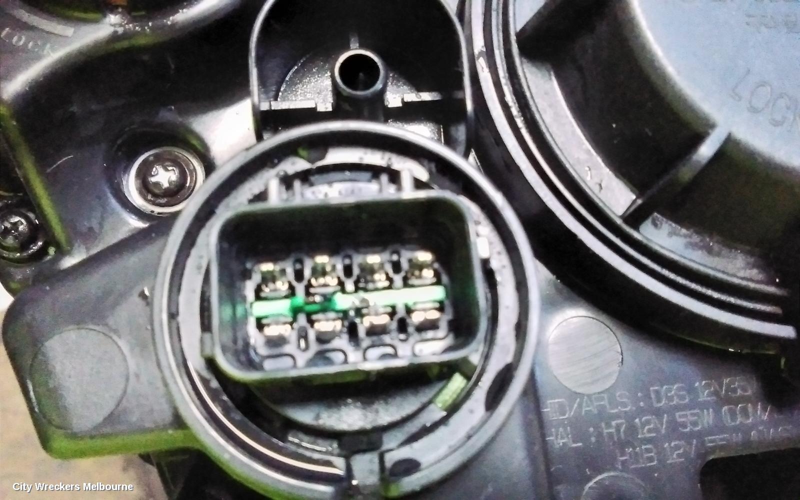 HYUNDAI SANTA FE LEFT HEADLAMP, DM, HALOGEN TYPE, 06/2012 - 05/2015