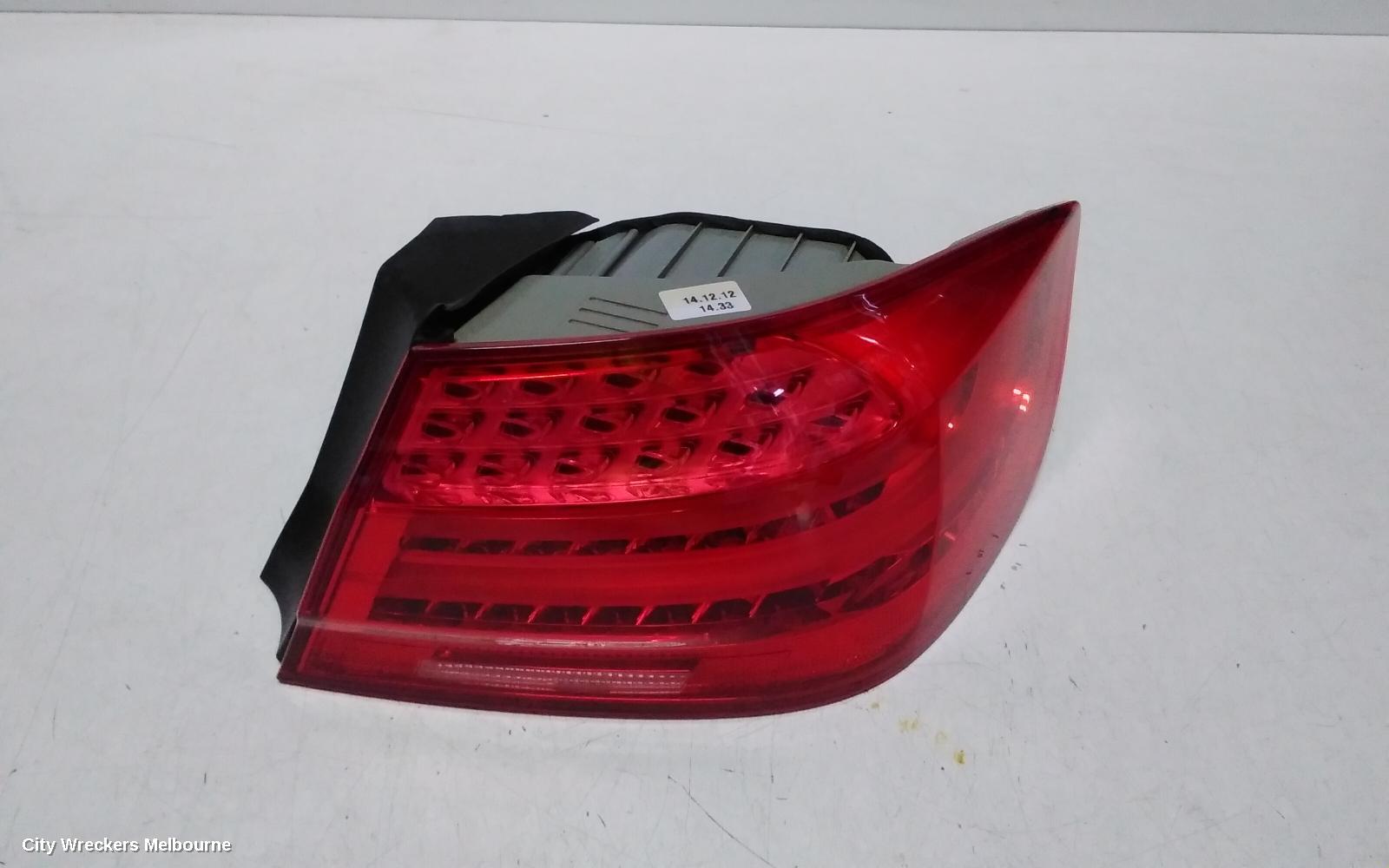 BMW 3 SERIES RIGHT TAILLIGHT, E92, COUPE, LED TYPE, 11/2008 - 05/2013