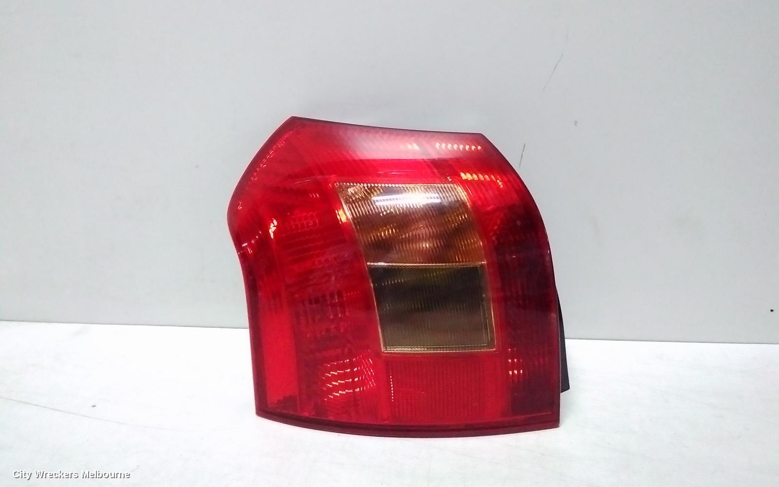 TOYOTA COROLLA LEFT TAILLIGHT, ZZE122 (JAPAN-VIN JTD), HATCH, LENS# 13-65, 12/2001 - 03/2004
