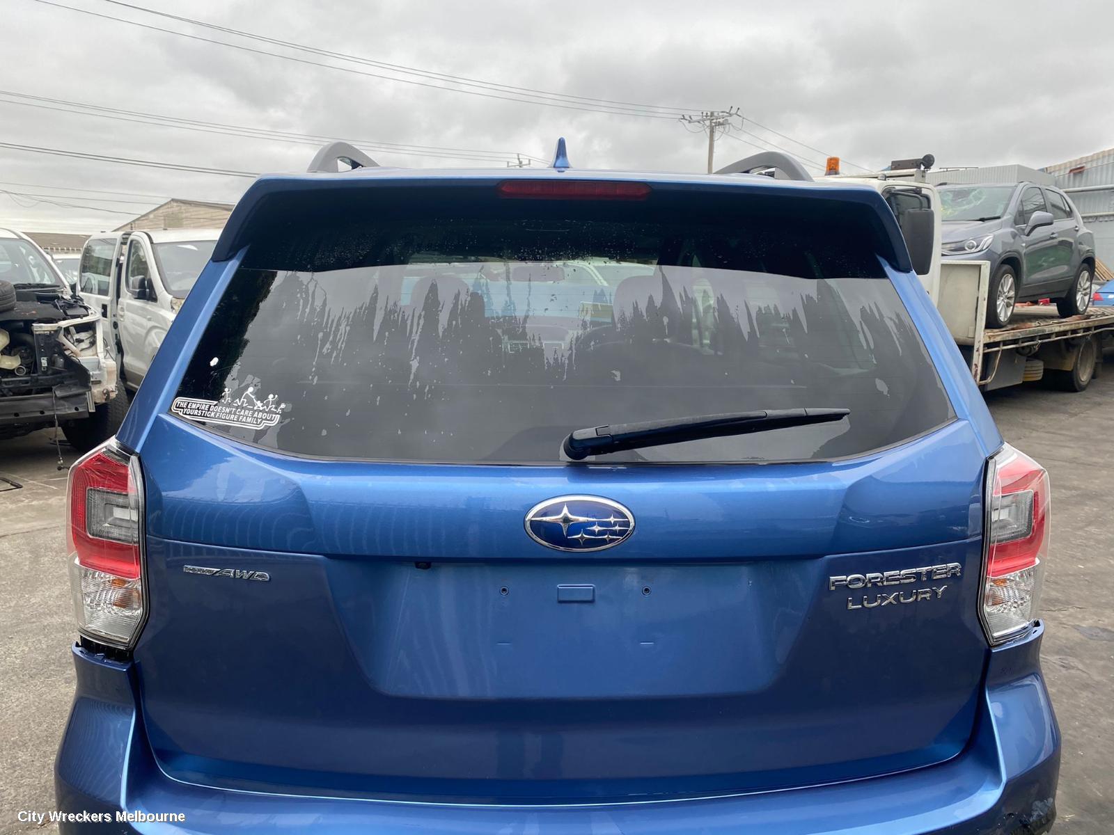 SUBARU FORESTER BOOTLID/TAILGATE, TAILGATE, SJ, W/ POWER LIFTGATE TYPE, 02/2016 - 08/2018