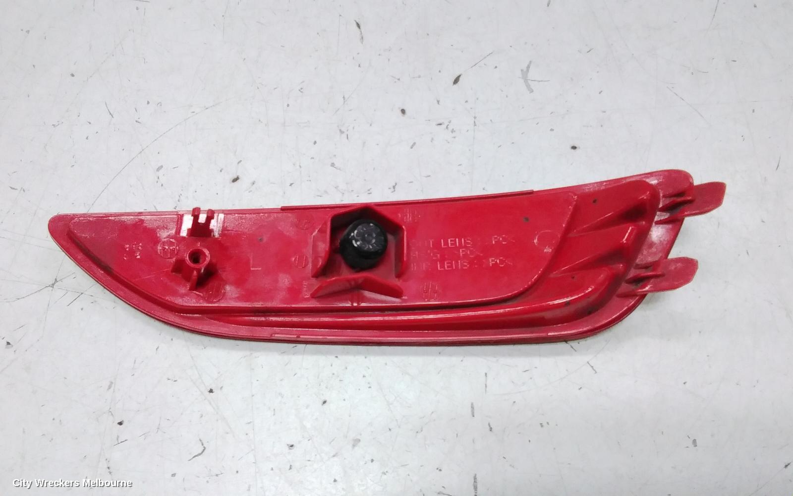 HYUNDAI ACCENT LEFT TAILLIGHT, RB, IN BUMPER REFLECTOR, HATCH, ACTIVE/ELITE/SPORT, 05/2011 - 12/2019