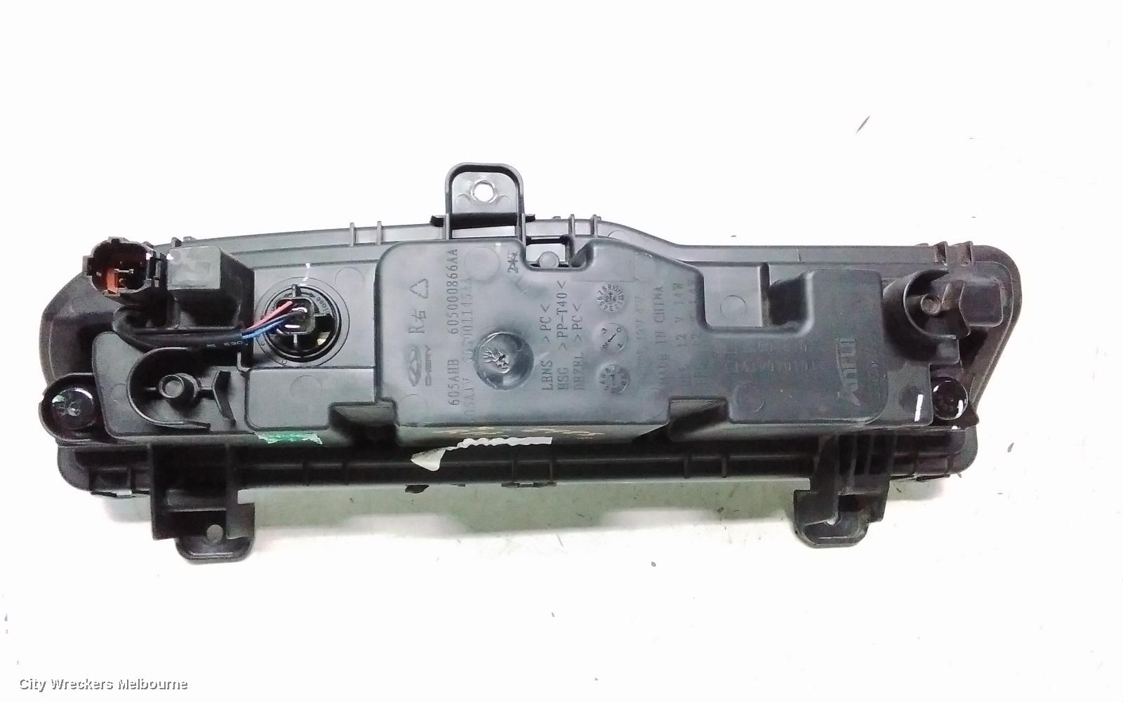 CHERY TIGGO 4 PRO RIGHT INDICATOR/FOG/SIDE, 1ST GEN, DAYTIME RUNNING LAMP, W/ LED TYPE, 06/2024 ONWARDS