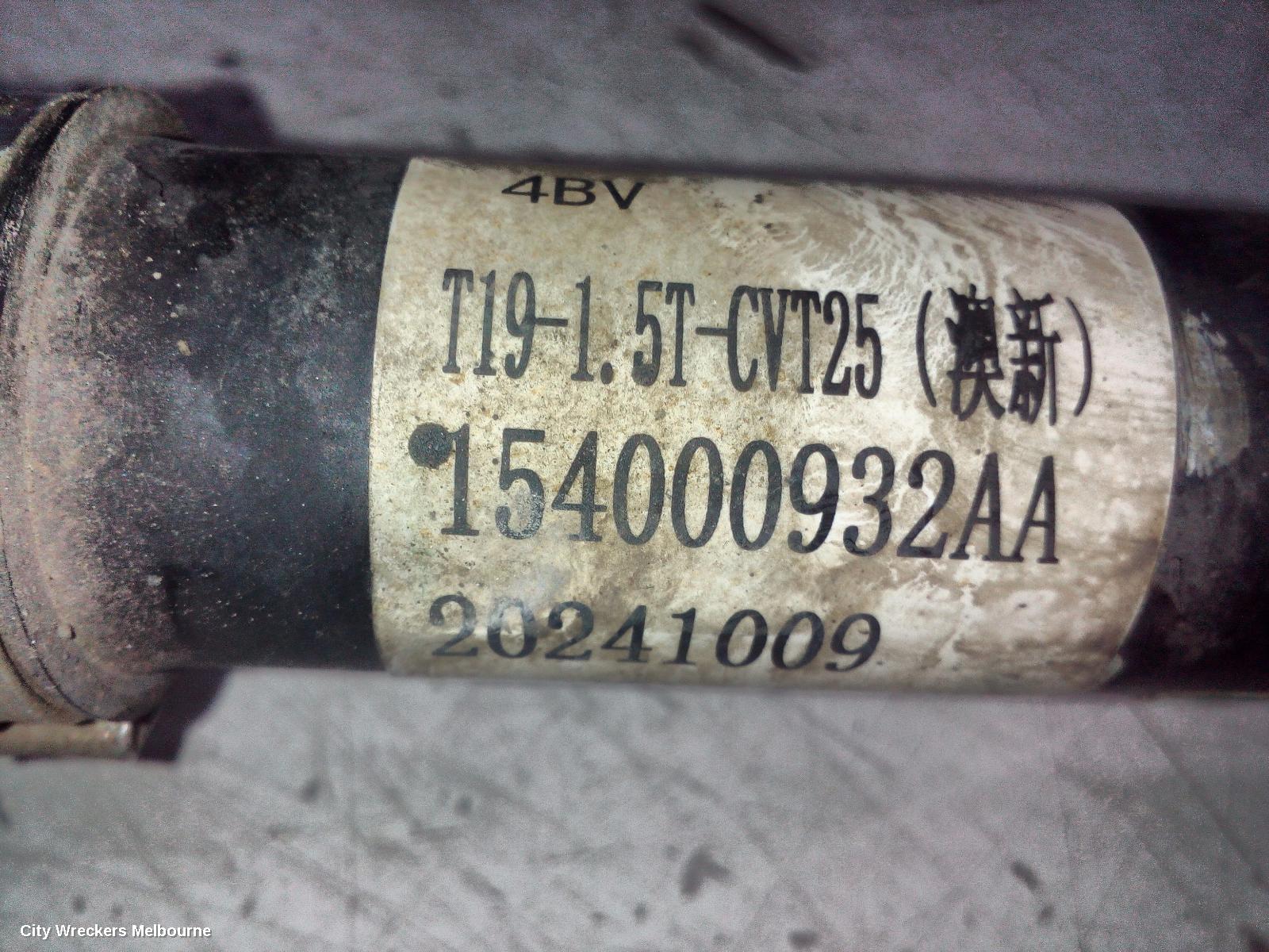 CHERY TIGGO 4 LEFT DRIVESHAFT, 1ST GEN, 06/2024 ONWARDS