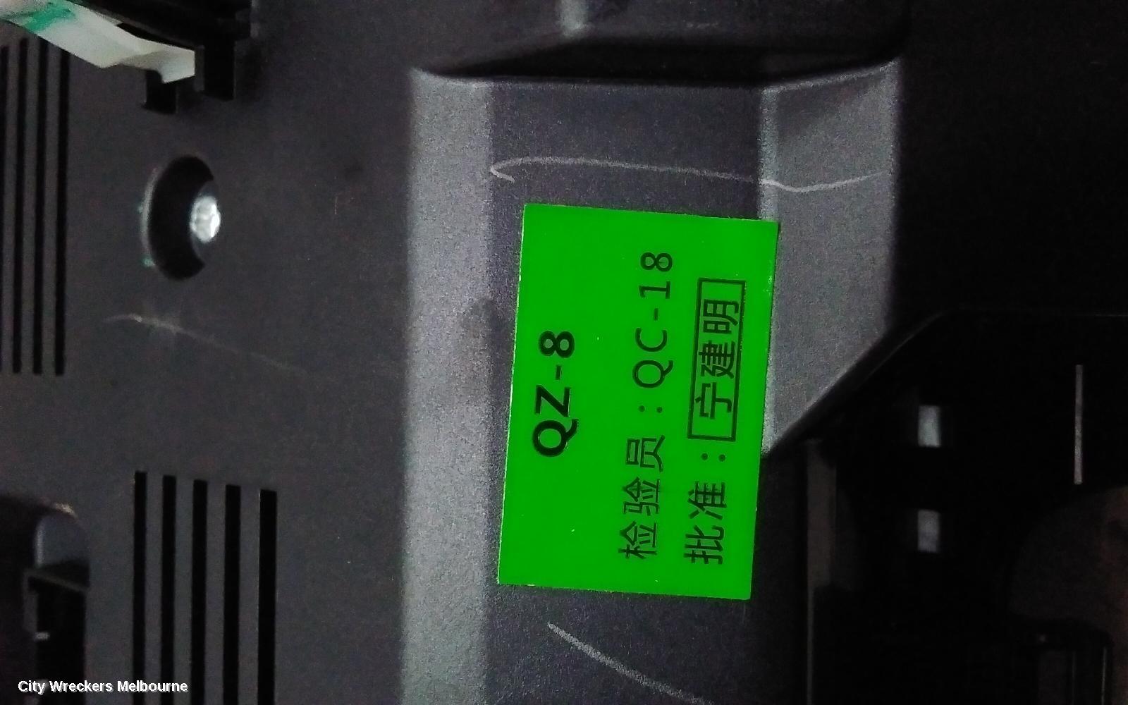 CHERY TIGGO 4 HEATER/AC CONTROLS, 1ST GEN, 06/2024 ONWARDS