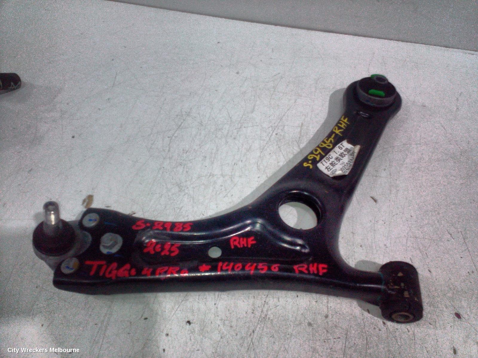 CHERY TIGGO 4 RIGHT FRONT LOWER CONTROL ARM, 1ST GEN, 06/2024 ONWARDS