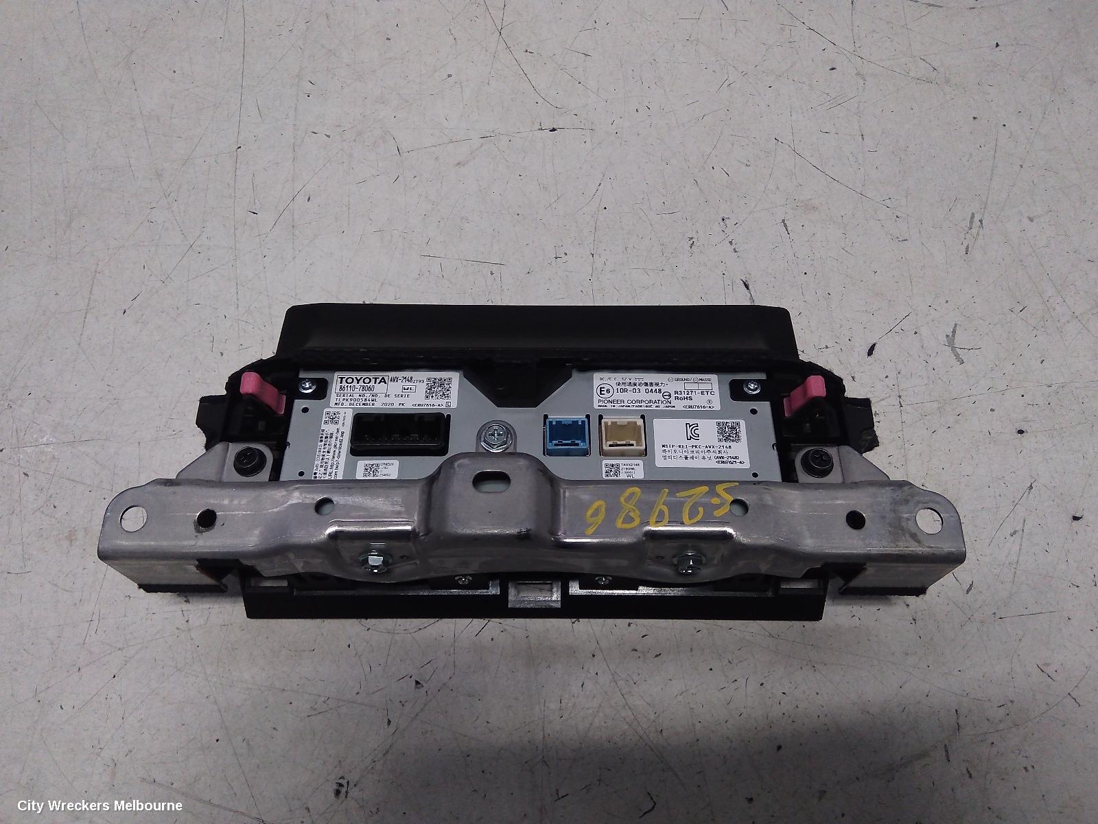 LEXUS NX RADIO/CD/DVD/SAT/TV, TOUCH SCREEN, 7IN,  AGZ/AYZ#, 02/2014 - 08/2017