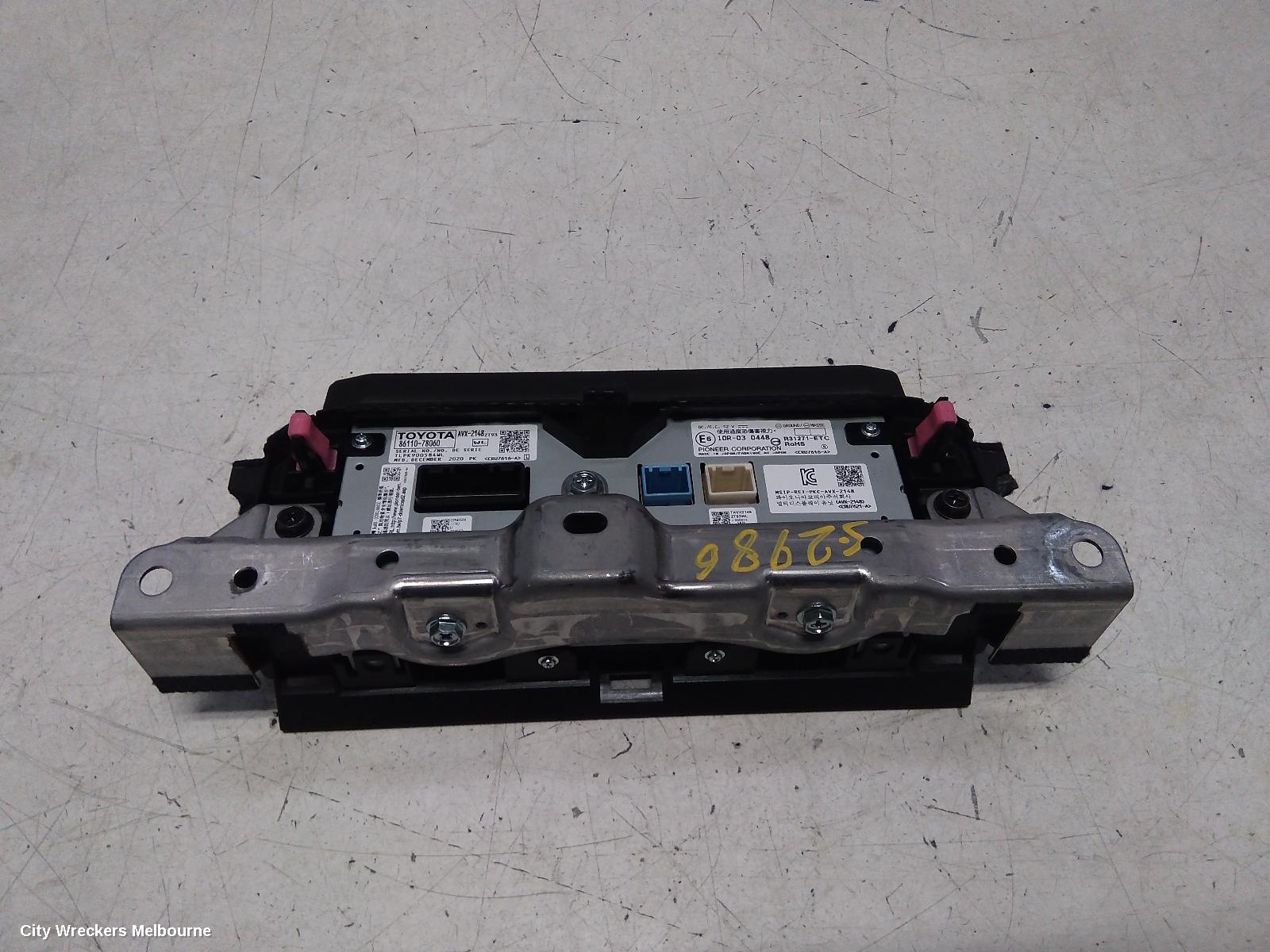 LEXUS NX RADIO/CD/DVD/SAT/TV, TOUCH SCREEN, 7IN,  AGZ/AYZ#, 02/2014 - 08/2017