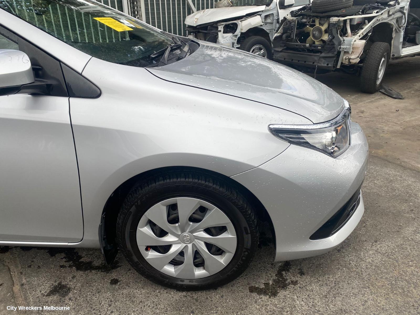 TOYOTA COROLLA RIGHT REAR DOOR WINDOW, ZRE182R, 10/2012 - 06/2018