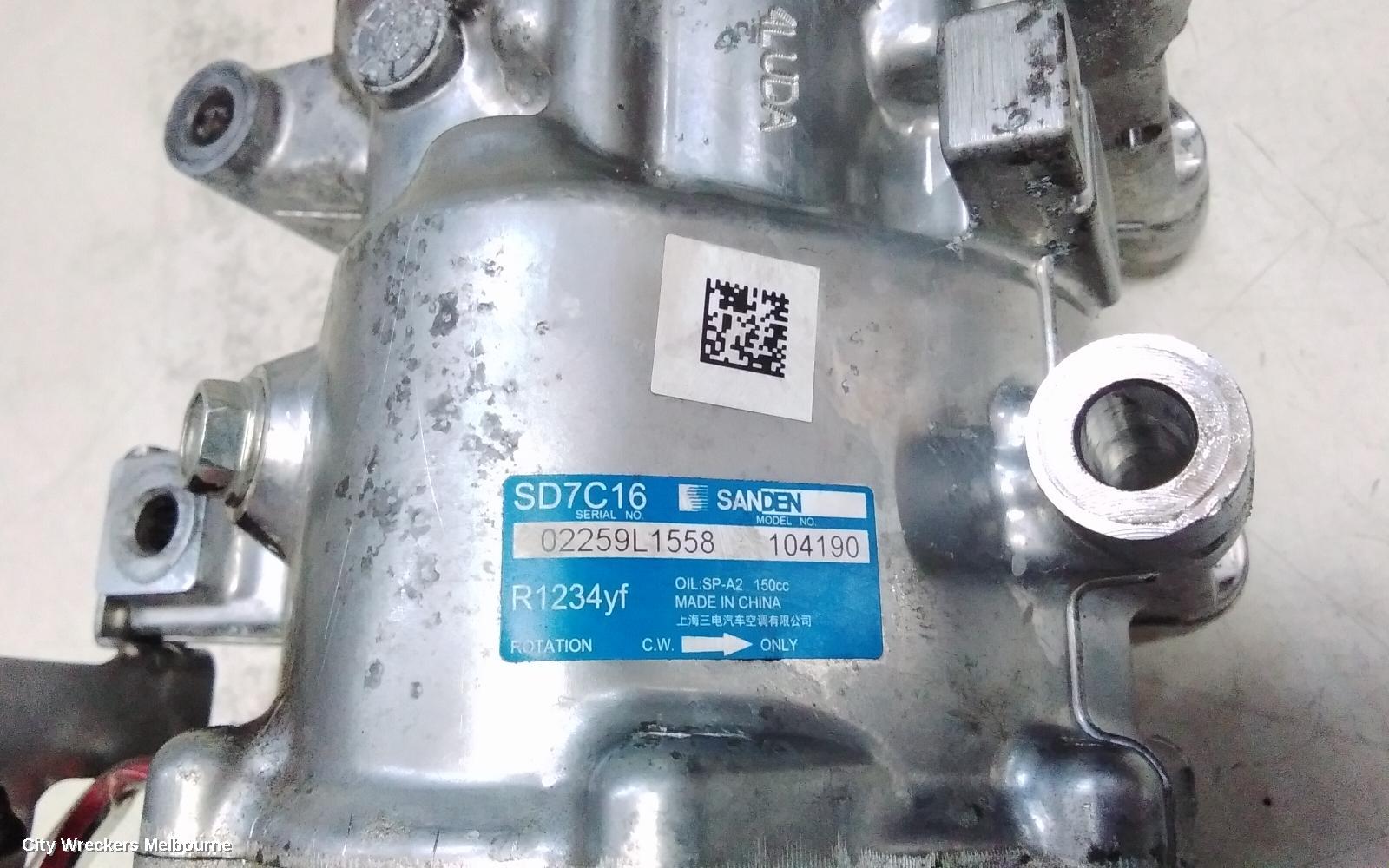CHERY TIGGO 4 A/C COMPRESSOR, 1ST GEN, PETROL, 1.5, TURBO, EA4T15C, 06/2024 ONWARDS