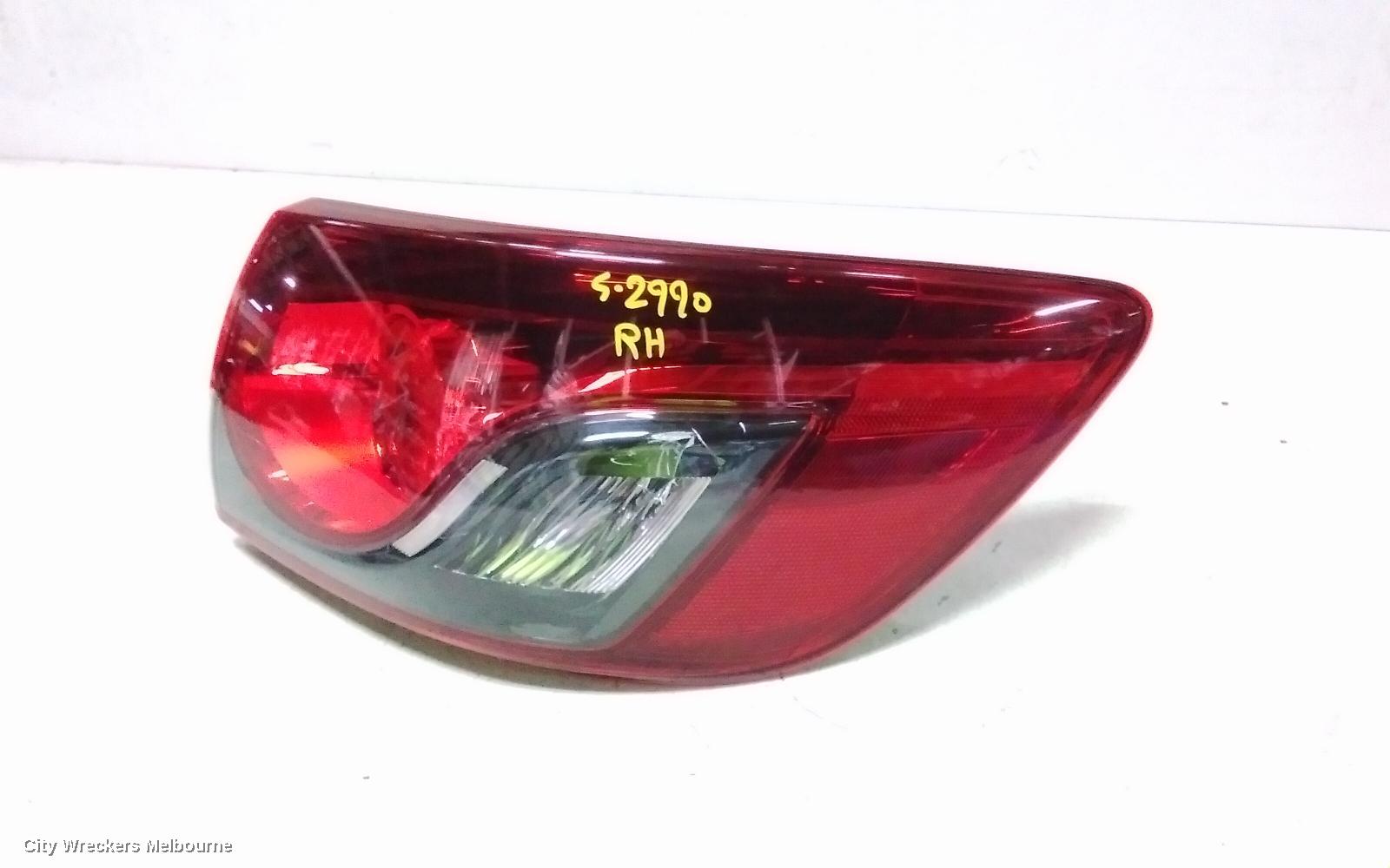 MAZDA CX9 RIGHT TAILLIGHT, TB, 10/2012 - 12/2015
