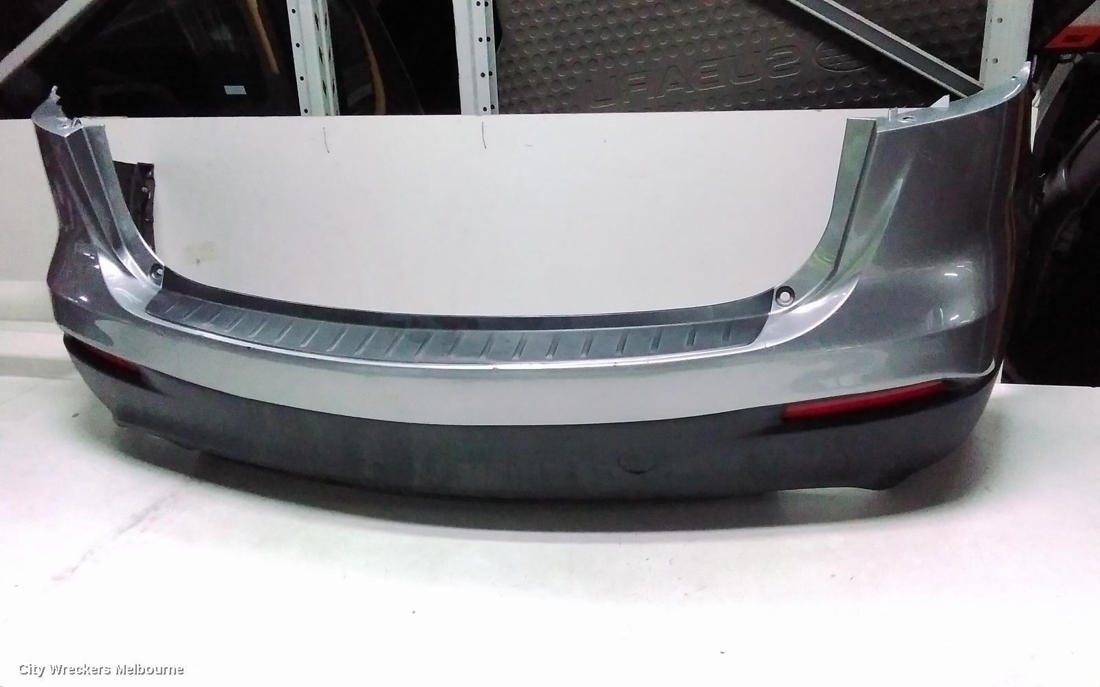 MAZDA CX9 REAR BUMPER, TB, NON PARK SENSOR TYPE, 10/2012 - 12/2015