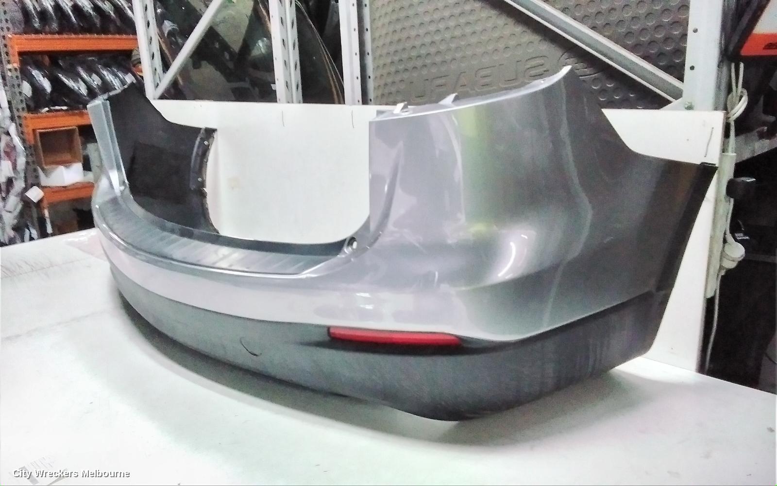 MAZDA CX9 REAR BUMPER, TB, NON PARK SENSOR TYPE, 10/2012 - 12/2015
