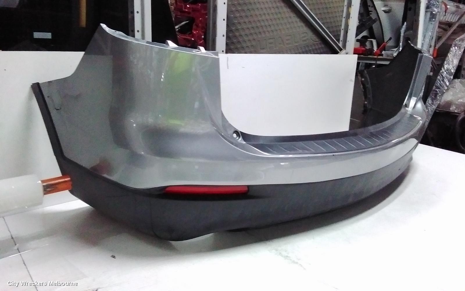 MAZDA CX9 REAR BUMPER, TB, NON PARK SENSOR TYPE, 10/2012 - 12/2015