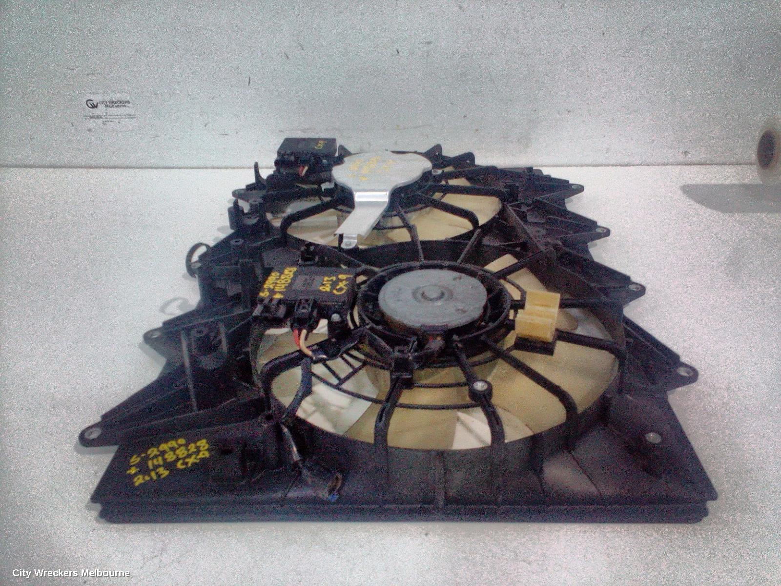 MAZDA CX9 FAN, RADIATOR FAN, TB, 06/2009 - 12/2015