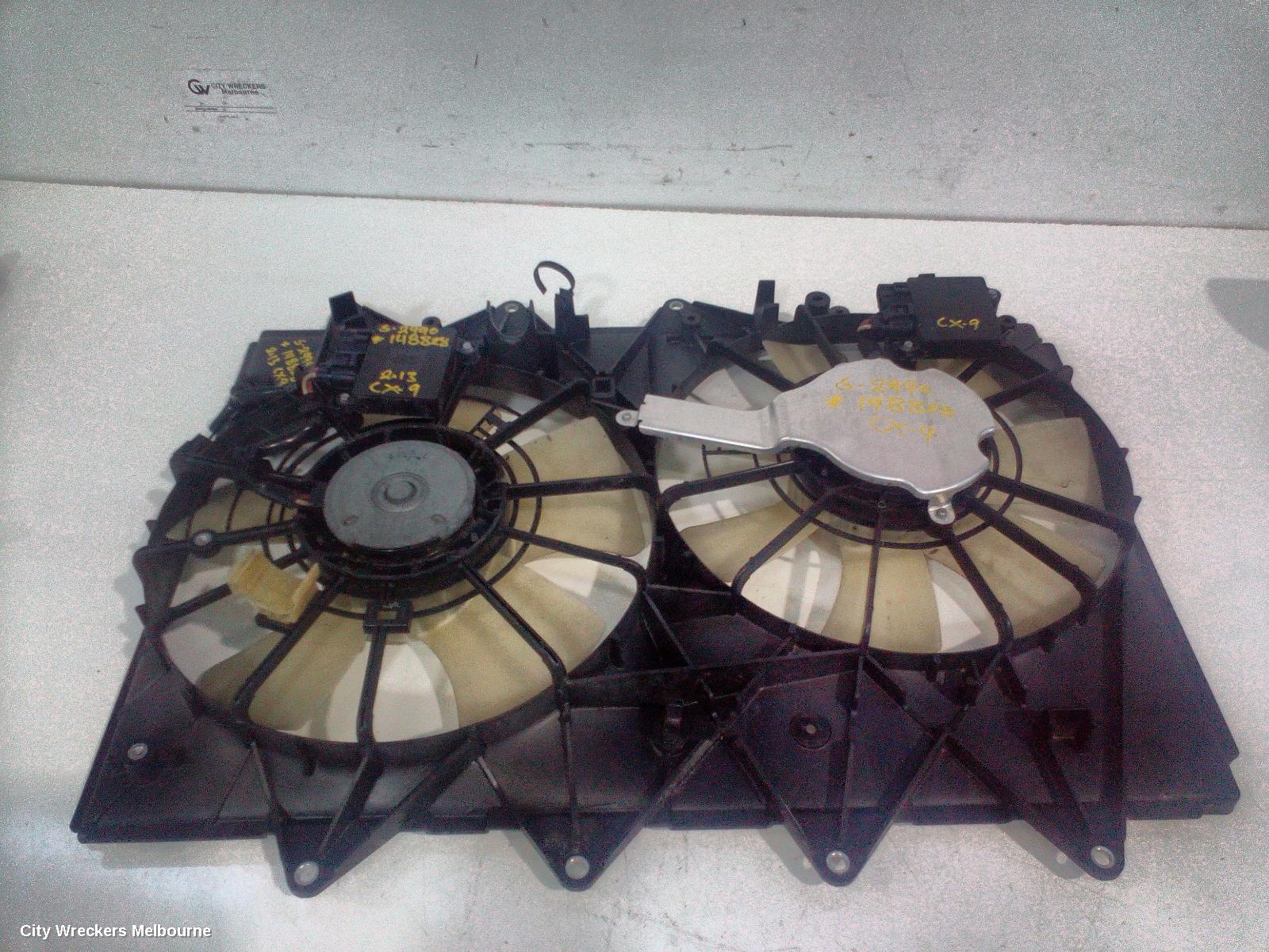 MAZDA CX9 FAN, RADIATOR FAN, TB, 06/2009 - 12/2015