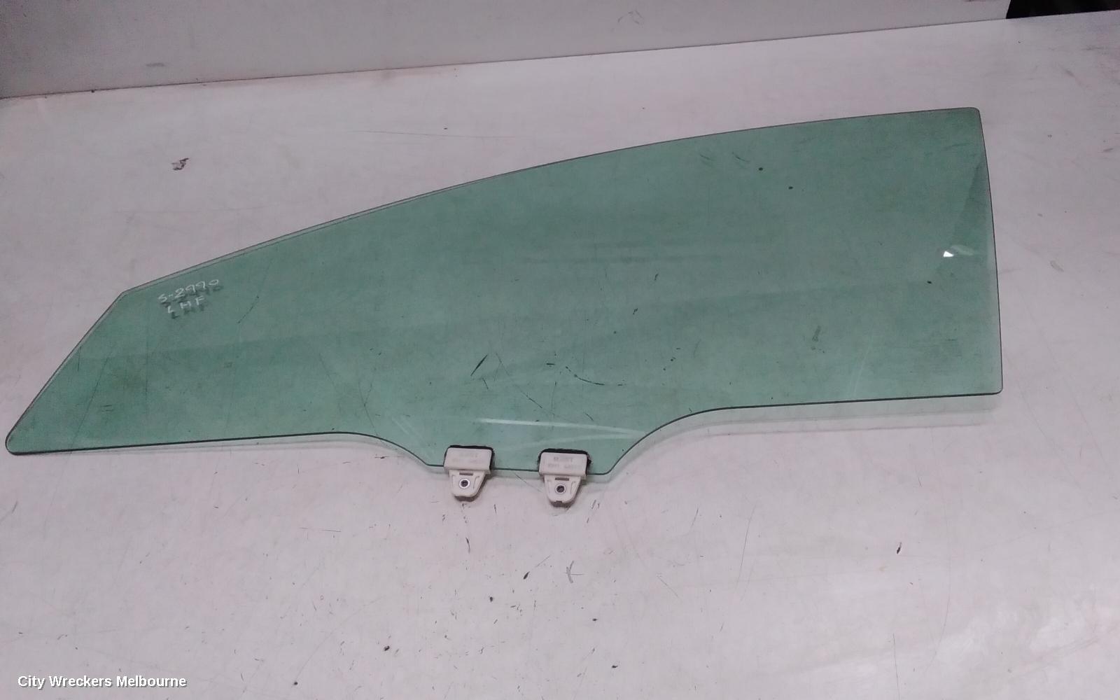 MAZDA CX9 LEFT FRONT DOOR WINDOW, TB, 12/2007 - 12/2015