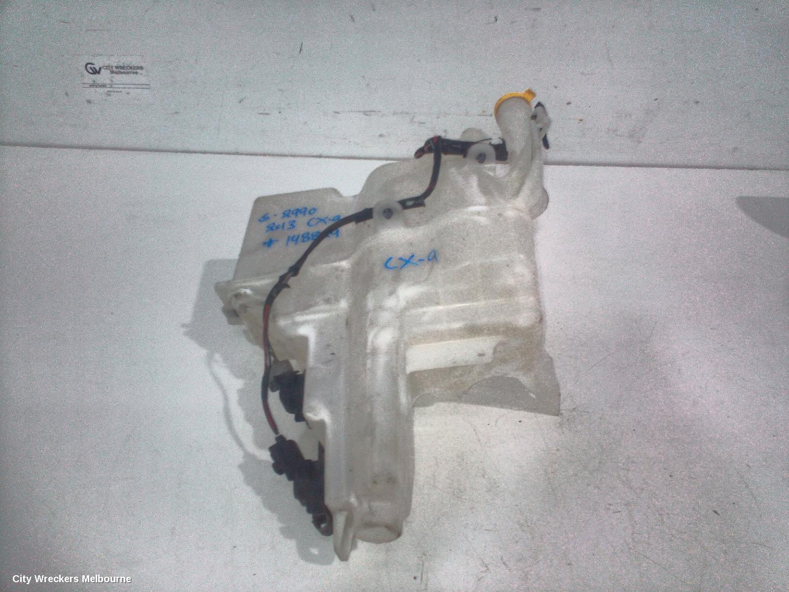 MAZDA CX9 WASHER BOTTLE, TB, NON H/LAMP WASHER TYPE, 10/2012 - 12/2015