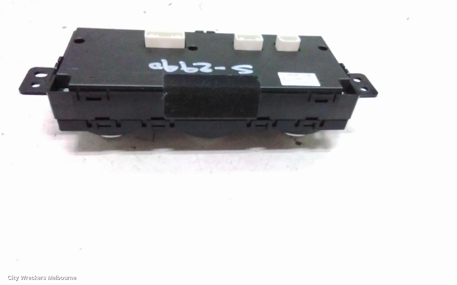 MAZDA CX9 HEATER/AC CONTROLS, MAIN CONTROL, W/O HEATED SEAT TYPE, TB, 06/2009 - 12/2015