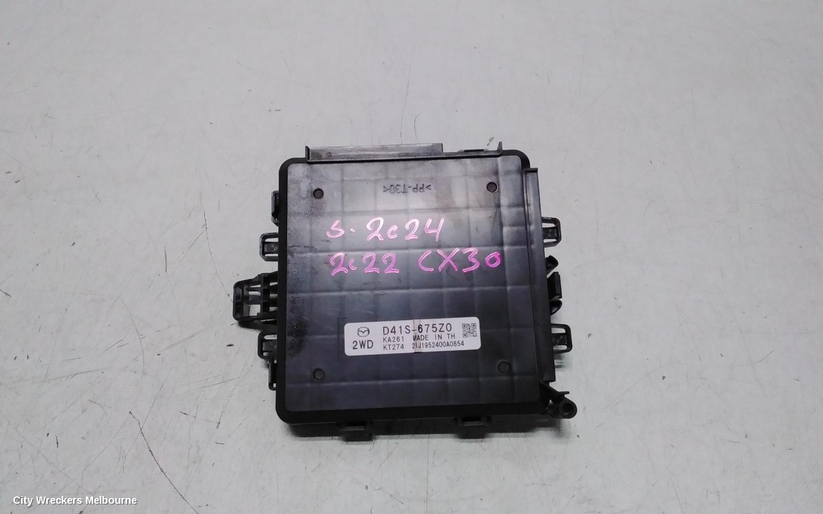 MAZDA CX30 ECU, DM, 10/2019 ONWARDS