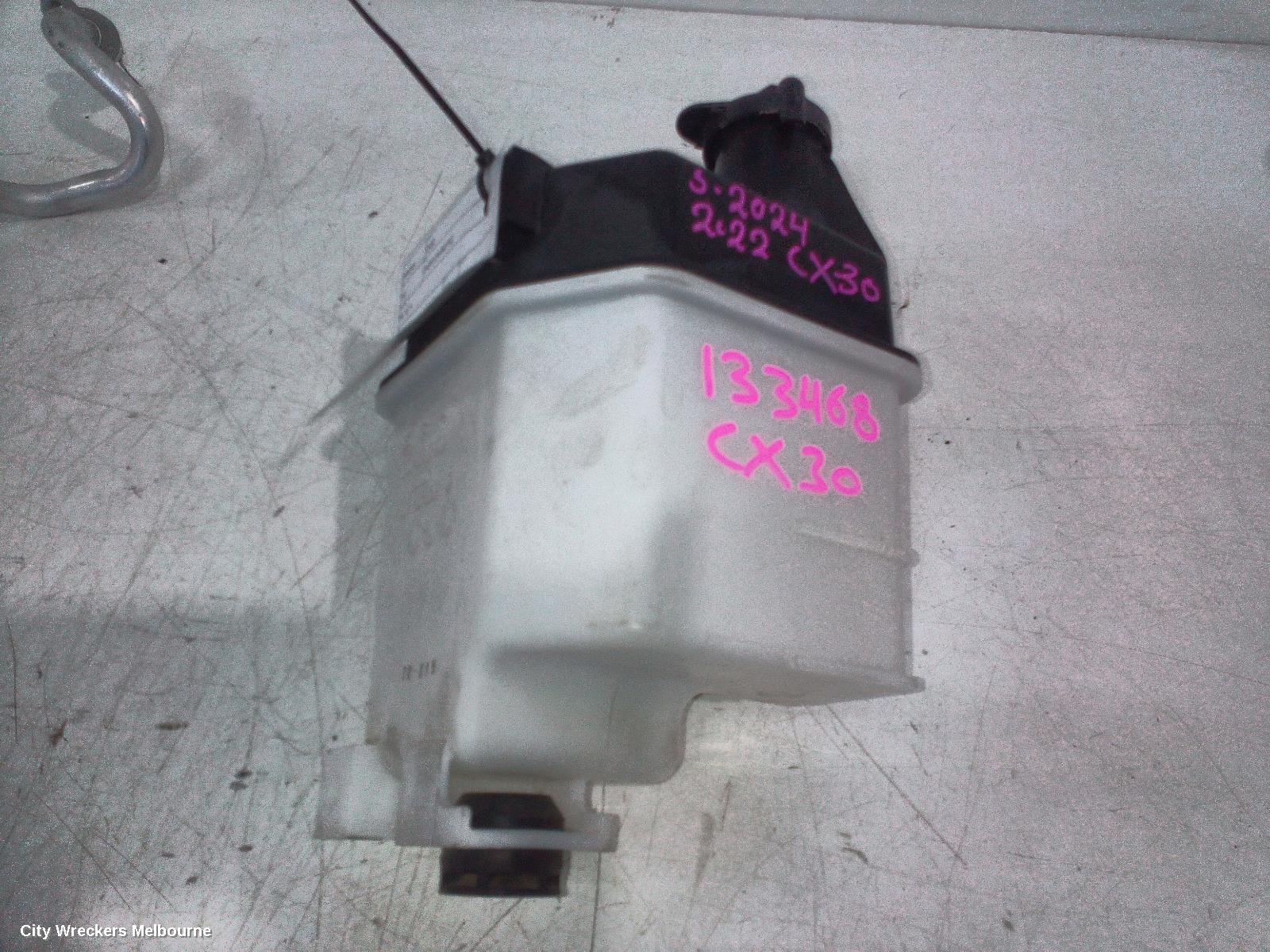 MAZDA CX30 OVERFLOW BOTTLE, DM, 10/2019 ONWARDS