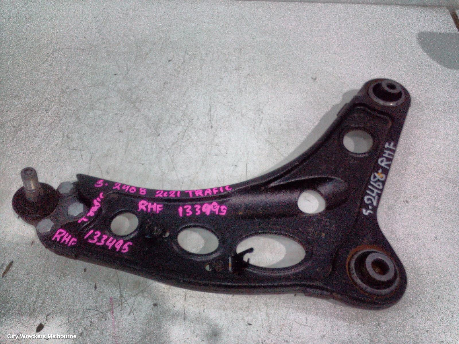 RENAULT TRAFIC RIGHT FRONT LOWER CONTROL ARM, X82, 01/2015 ONWARDS
