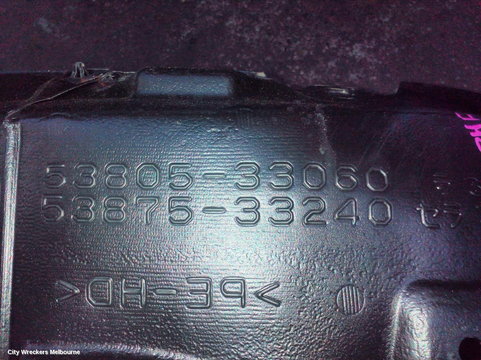 TOYOTA CAMRY RIGHT GUARD LINER, XV70, FRONT, 09/2017 - 05/2024
