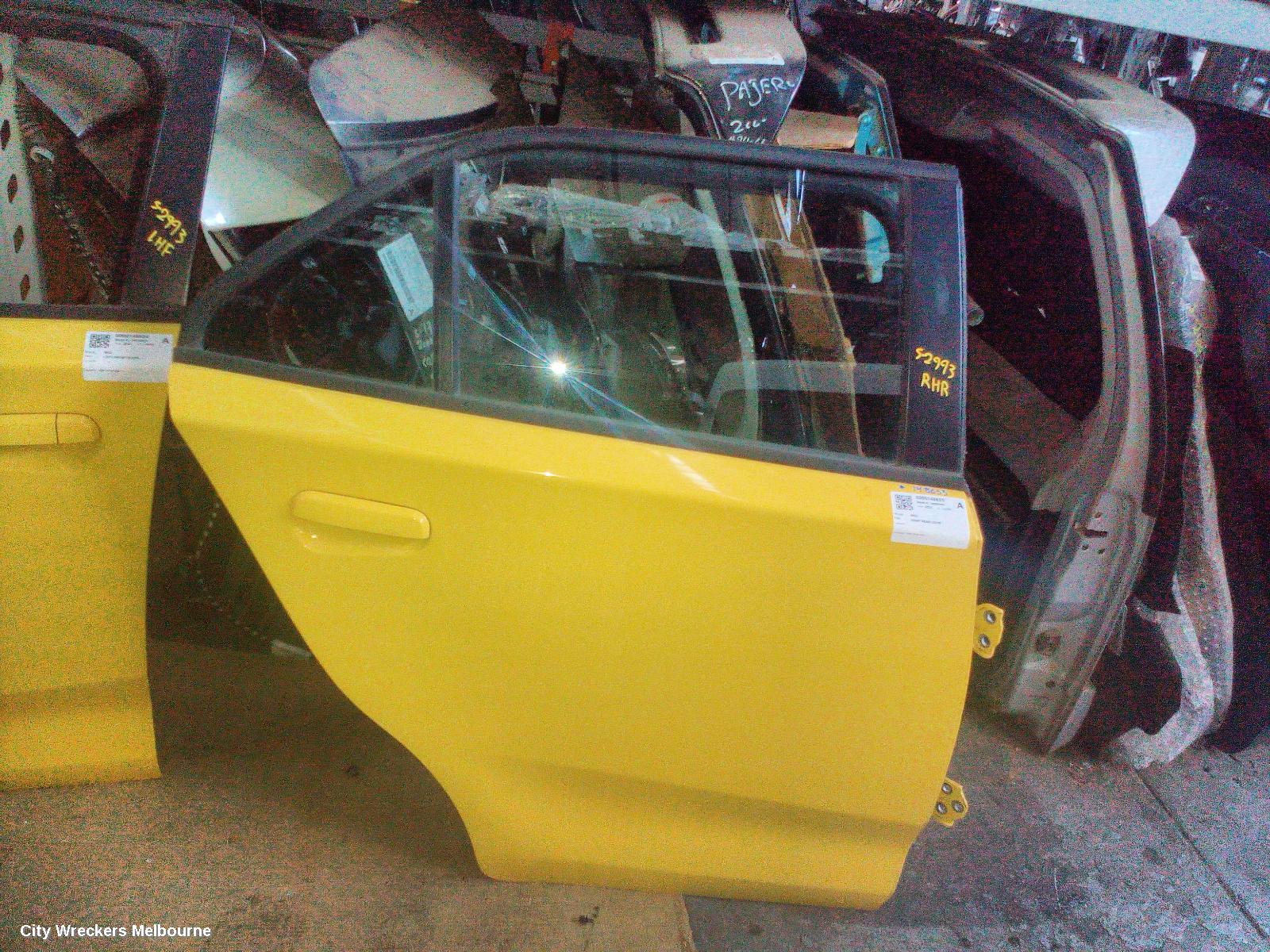 MG MG3 RIGHT REAR DOOR, SZP1, 07/2016 - 10/2024