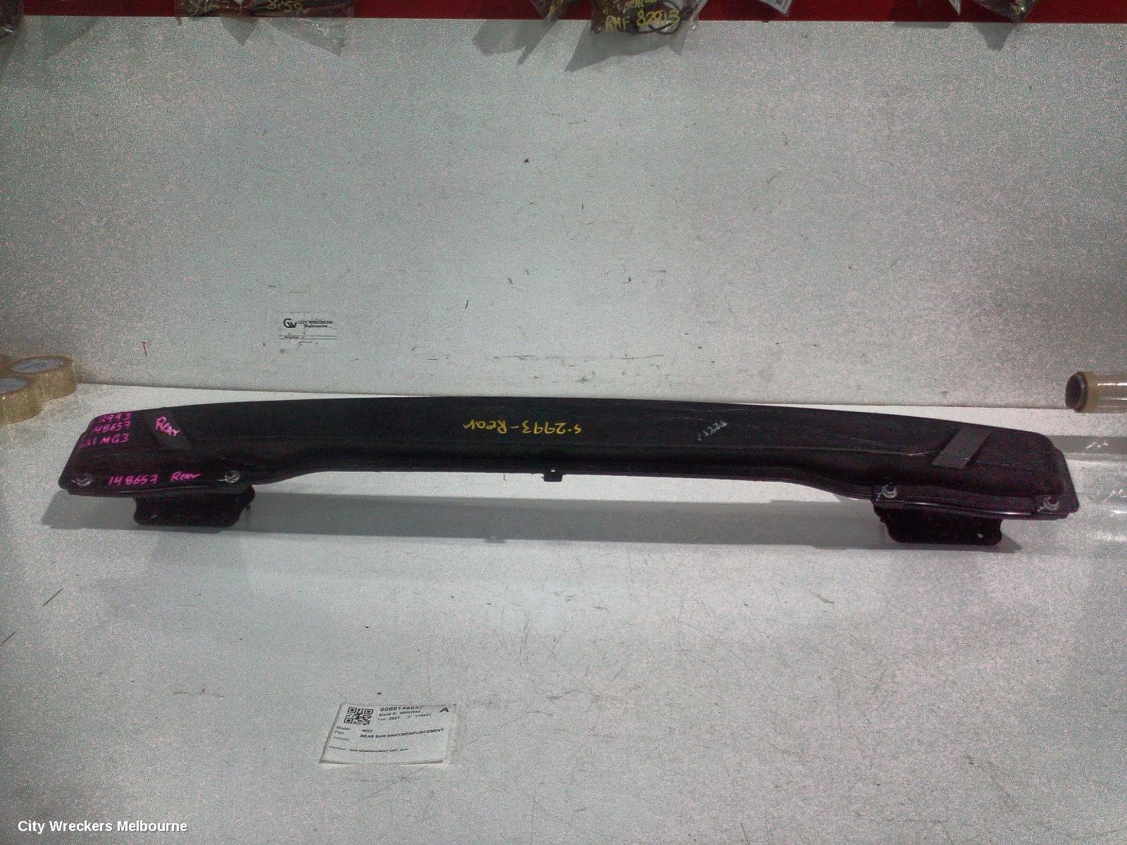 MG MG3 R/BAR BRACKET/REINFO, MAIN REINFORCEMENT, SZP1, 06/2018 ONWARDS
