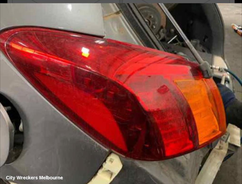 NISSAN MURANO LEFT TAILLIGHT, Z51, 12/2008 - 08/2011
