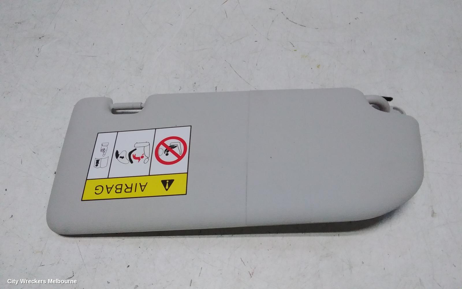 MG HS SUNVISOR, SAS23, LH SIDE, 08/2019 - 12/2024