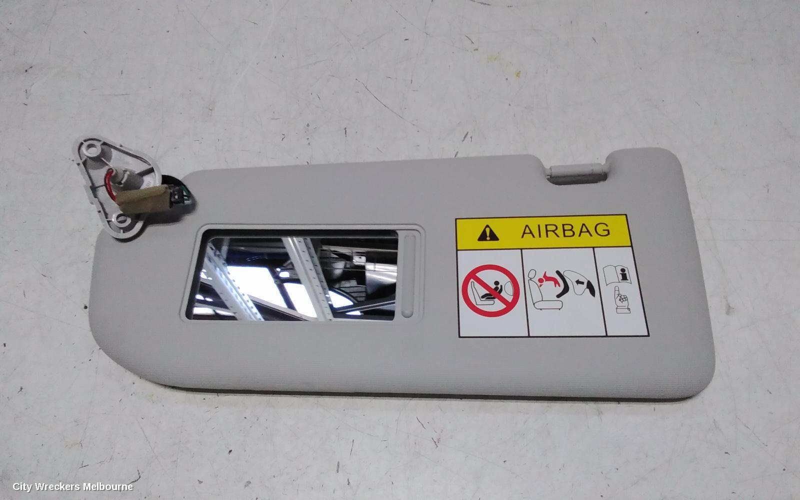 MG HS SUNVISOR, SAS23, LH SIDE, 08/2019 - 12/2024