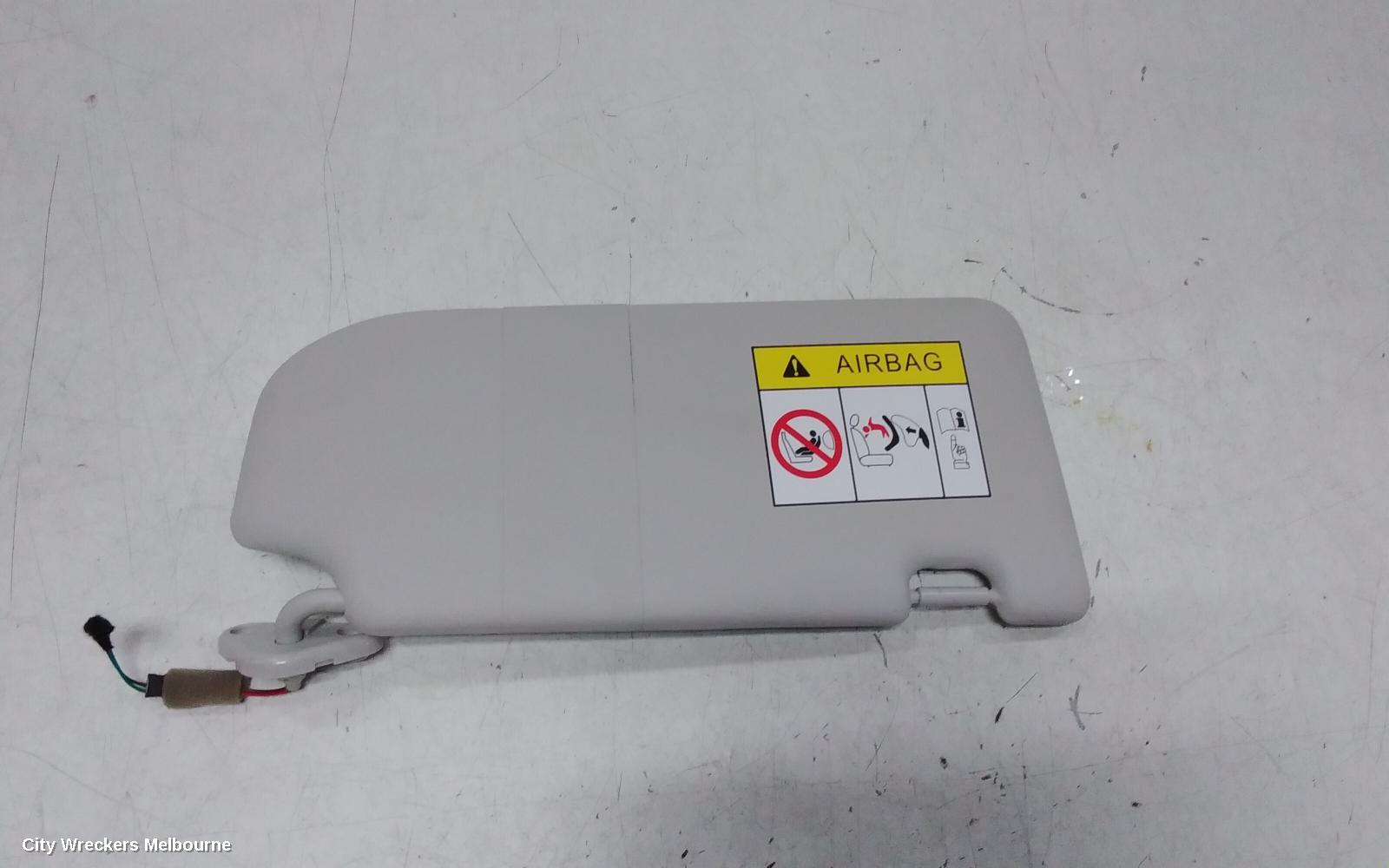 MG HS SUNVISOR, SAS23, LH SIDE, 08/2019 - 12/2024