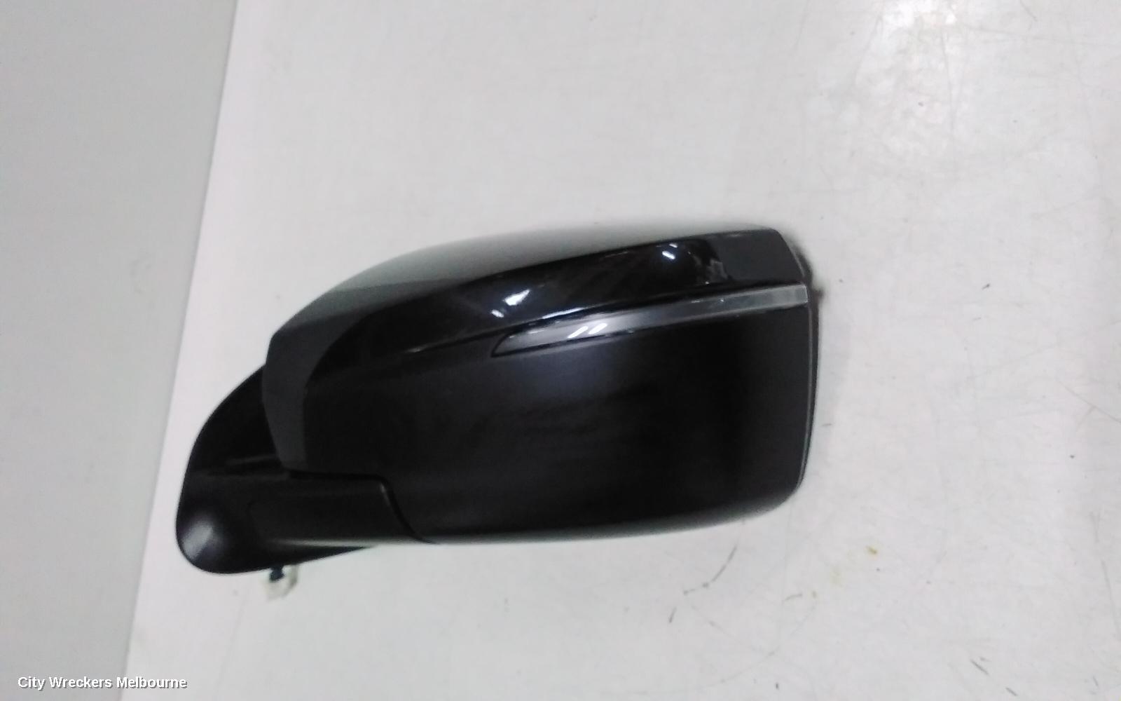 ISUZU DMAX LEFT DOOR MIRROR, RG, DARK GREY, POWER FOLD, W/ HEATED TYPE, 07/2020 ONWARDS