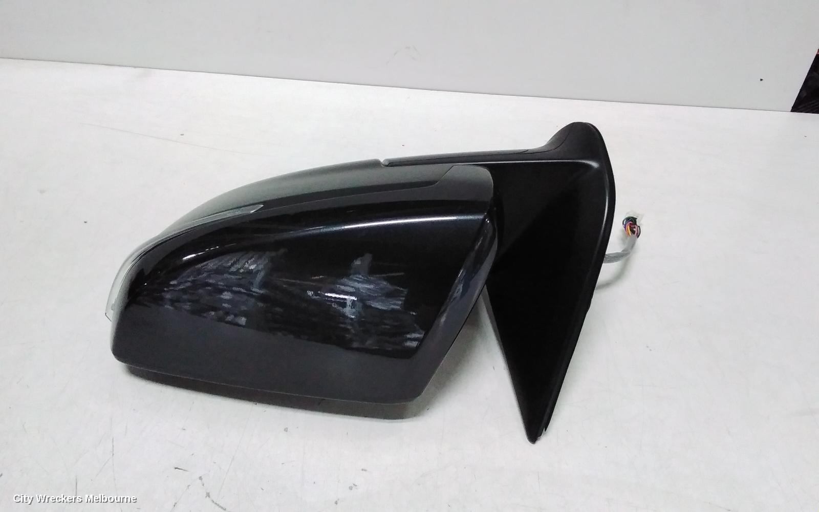 ISUZU DMAX LEFT DOOR MIRROR, RG, DARK GREY, POWER FOLD, W/ HEATED TYPE, 07/2020 ONWARDS