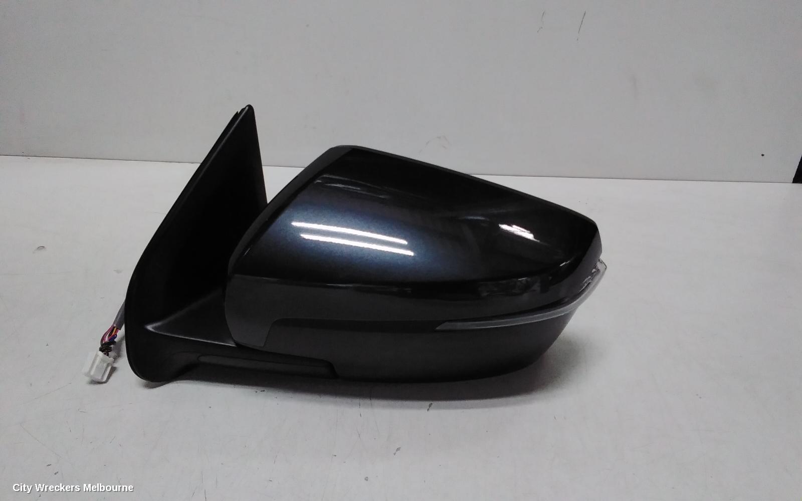 ISUZU DMAX LEFT DOOR MIRROR, RG, DARK GREY, POWER FOLD, W/ HEATED TYPE, 07/2020 ONWARDS