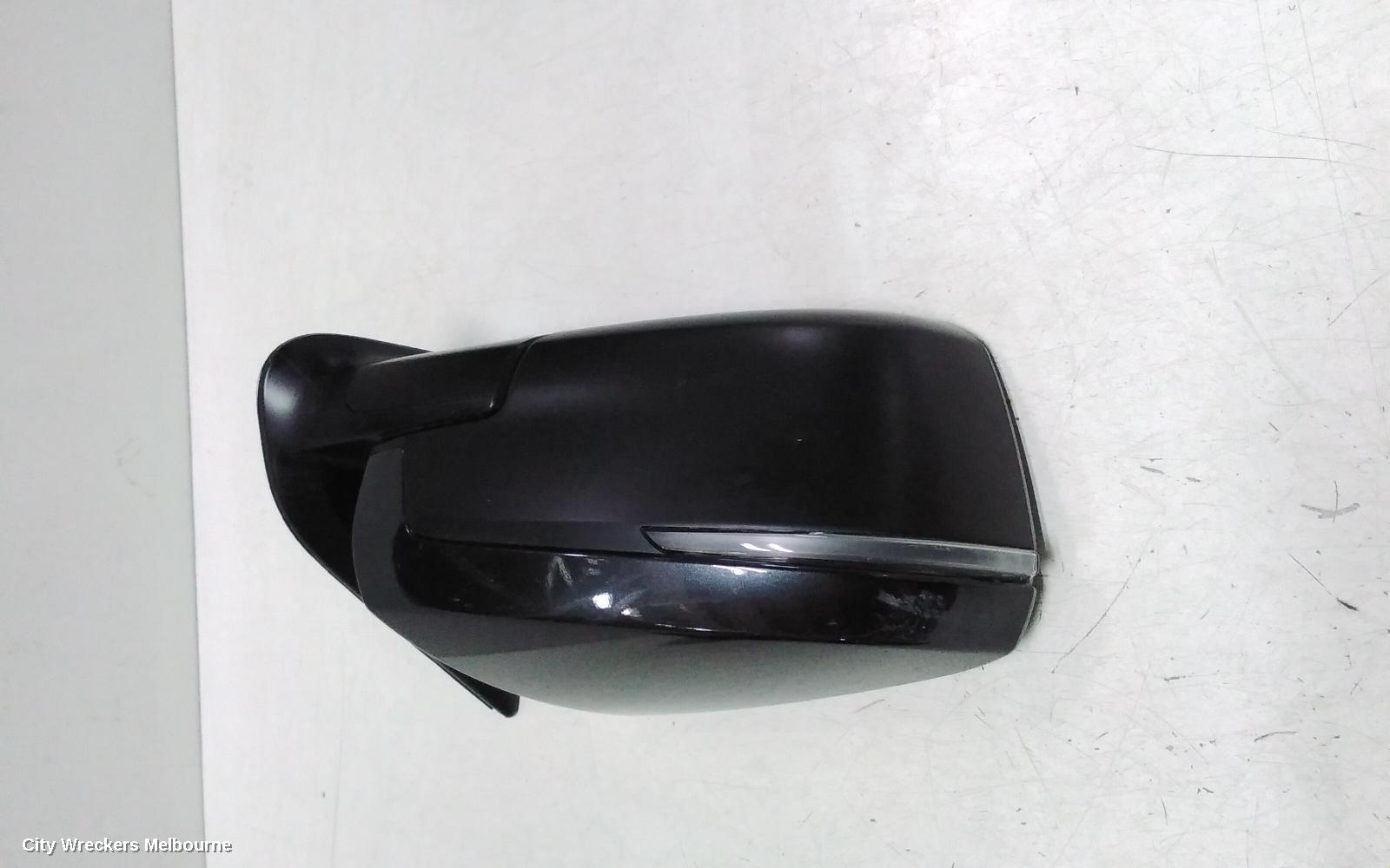 ISUZU DMAX RIGHT DOOR MIRROR, RG, DARK GREY, POWER FOLD, W/ HEATED TYPE, 07/2020 ONWARDS