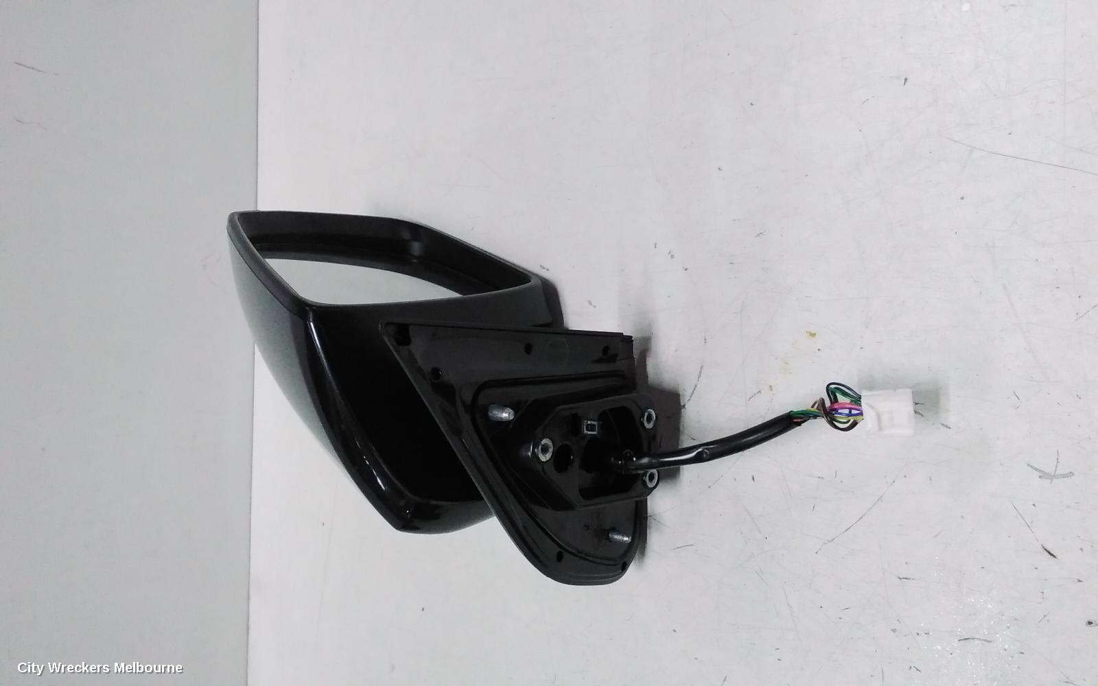 ISUZU DMAX RIGHT DOOR MIRROR, RG, DARK GREY, POWER FOLD, W/ HEATED TYPE, 07/2020 ONWARDS