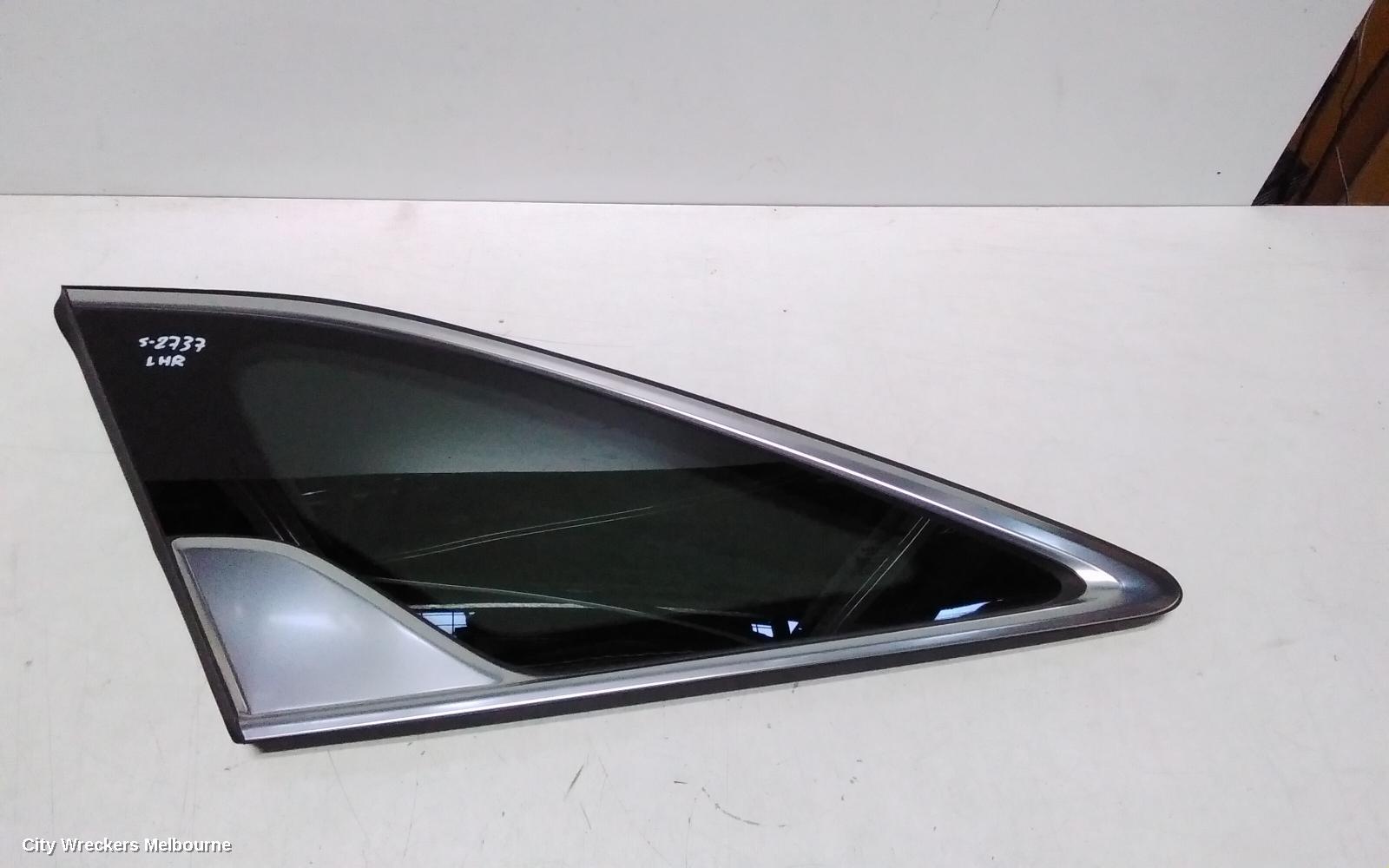 KIA SORENTO LEFT REAR SIDE GLASS, MQ4, PRIVACY TINT TYPE, 02/2020 ONWARDS