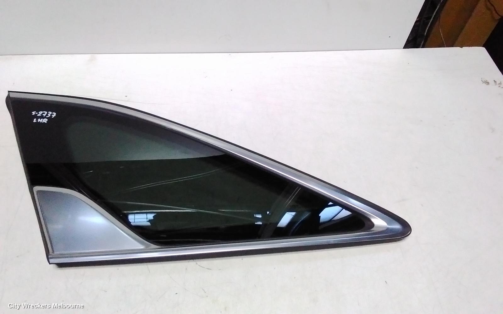 KIA SORENTO LEFT REAR SIDE GLASS, MQ4, PRIVACY TINT TYPE, 02/2020 ONWARDS