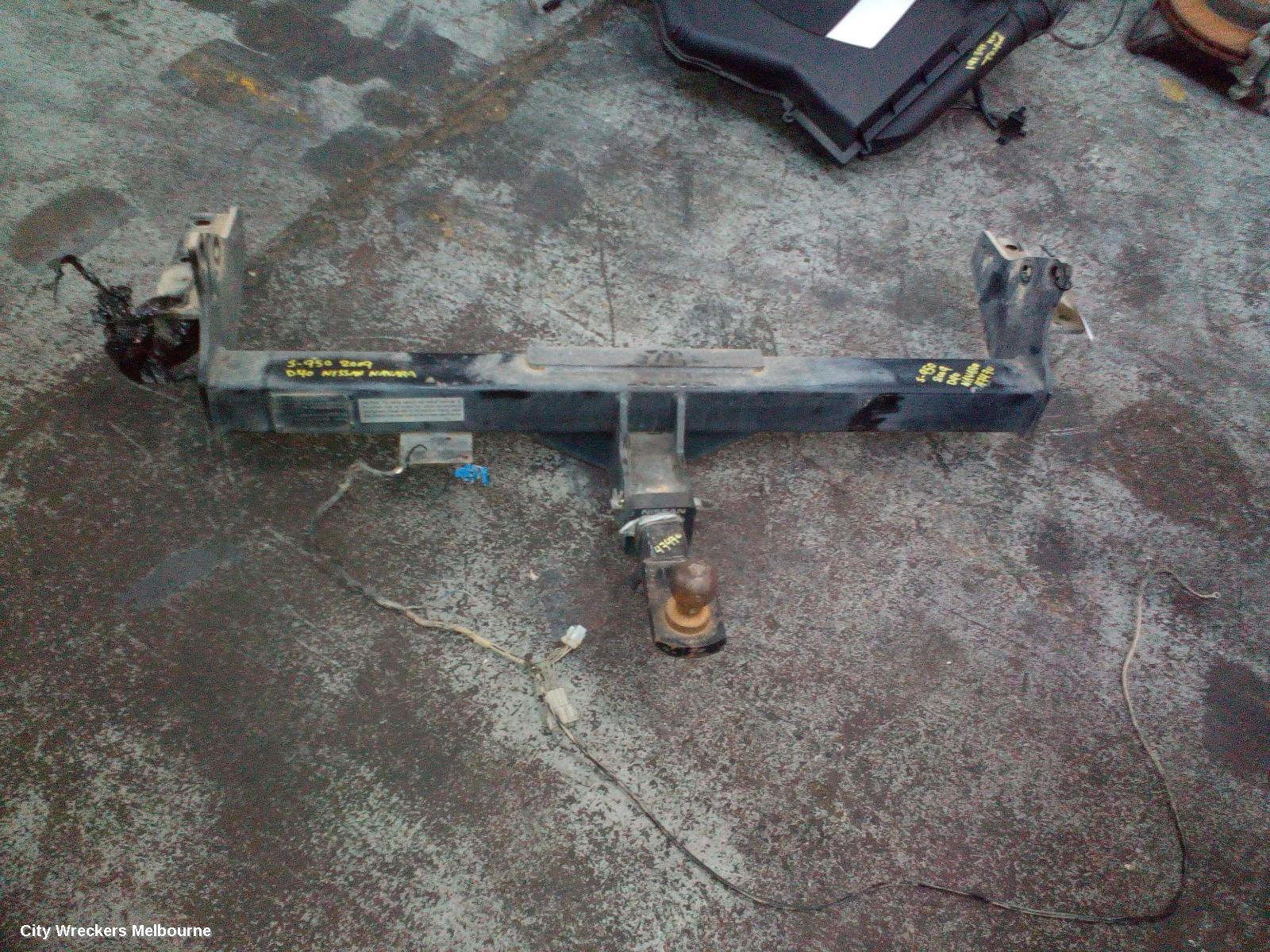 NISSAN NAVARA TOWBAR, D40, UTE BACK TYPE, W/ REAR BUMPER STEP, 09/2005 - 12/2009