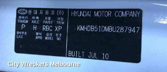 HYUNDAI I30 GRILLE, RADIATOR GRILLE, FD, 09/2007 - 04/2012