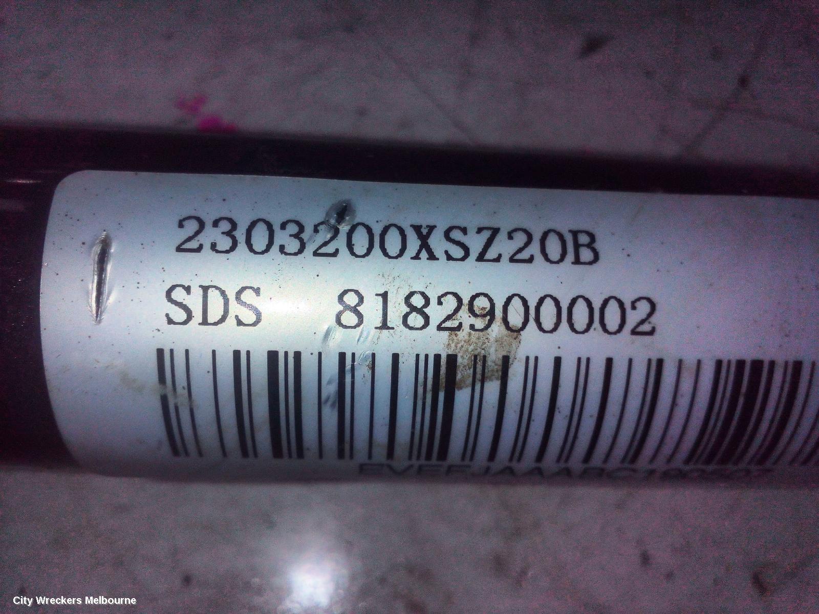 HAVAL H2 RIGHT DRIVESHAFT, 06/2015 - 02/2021