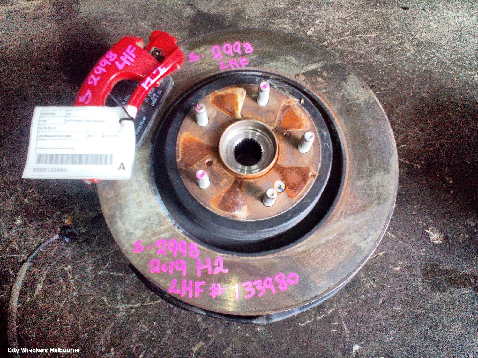 HAVAL H2 LEFT FRONT HUB ASSEMBLY, 06/2015 - 02/2021