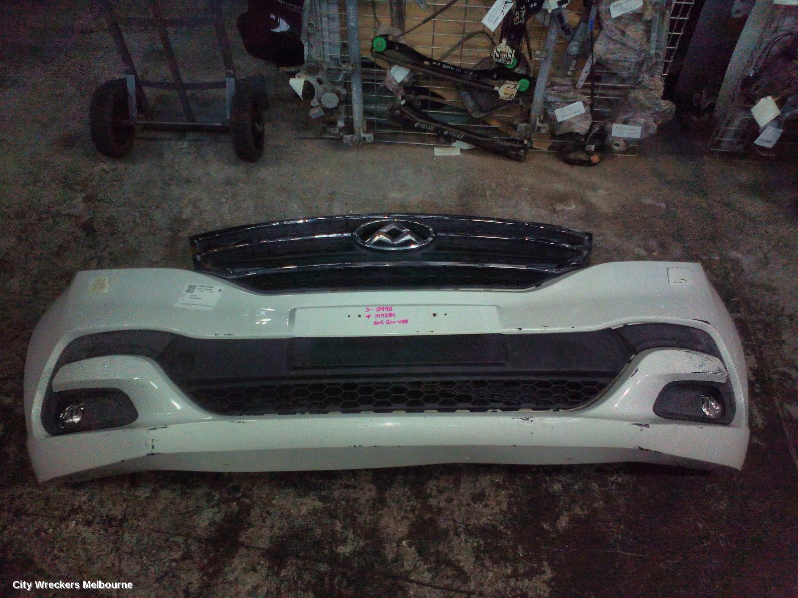LDV G10 FRONT BUMPER, SV7A, WAGON, BUMPER BAR, W/ HEADLAMP WASHER JET TYPE, 04/2015 - 08/2022