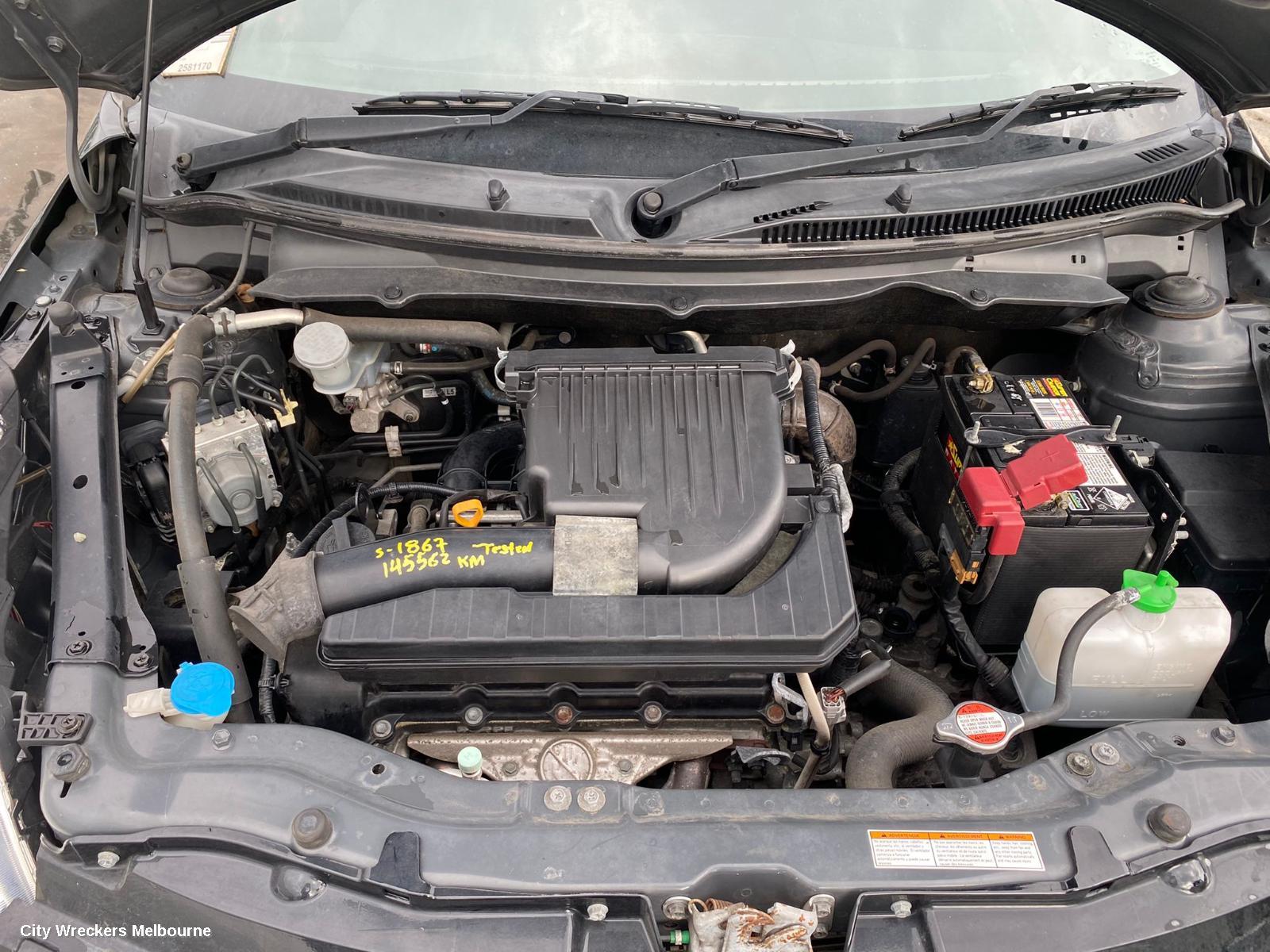 SUZUKI SWIFT LEFT REAR WND REG/MOTOR, FZ, POWER, 08/2010 - 03/2017
