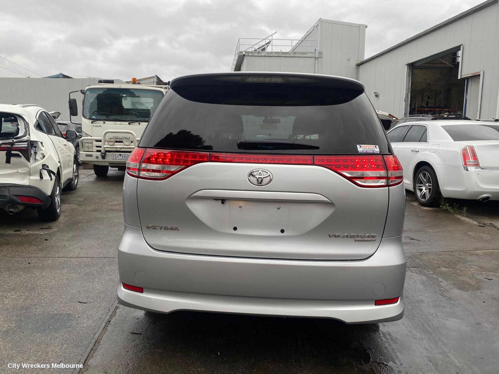 TOYOTA ESTIMA RIGHT FRONT DOOR WINDOW, XR50, 05-19