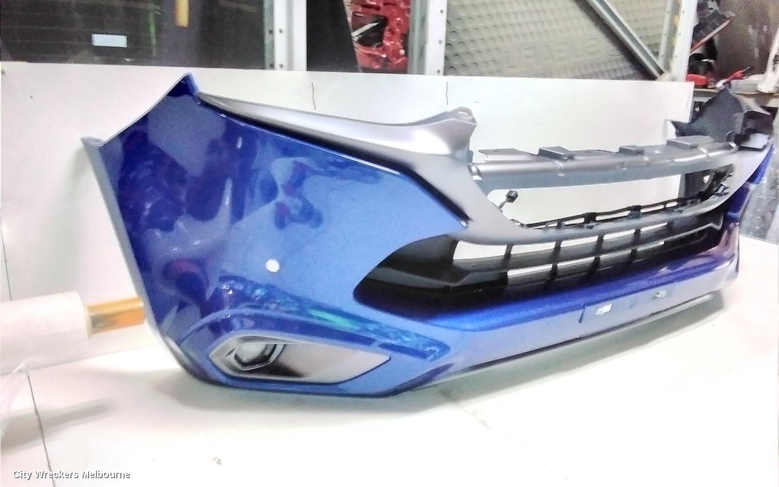 ISUZU MU-X FRONT BUMPER, 2ND GEN, BUMPER BAR, W/ PARKING SENSOR TYPE, GREY INSERT, 01/2022 ONWARDS