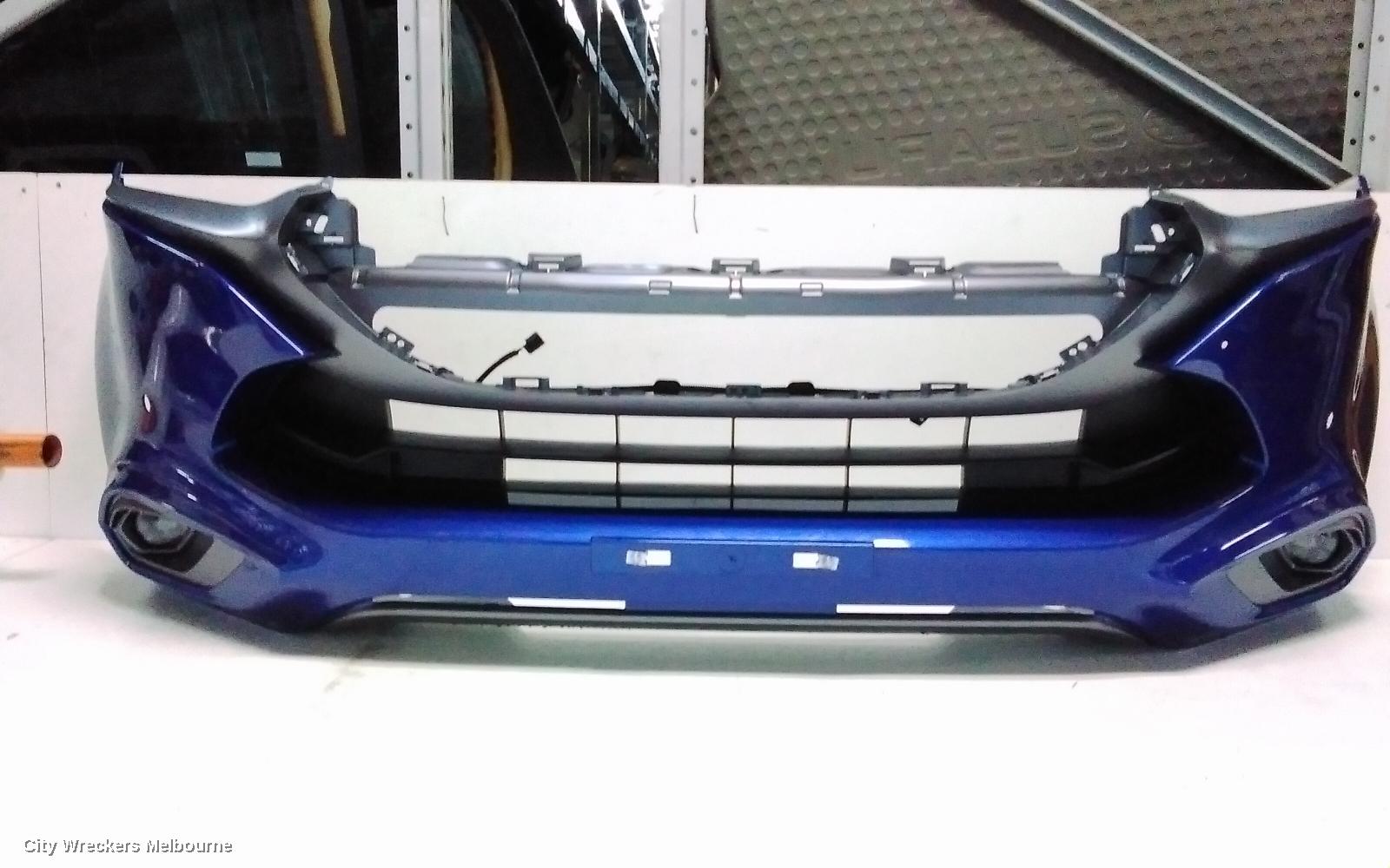 ISUZU MU-X FRONT BUMPER, 2ND GEN, BUMPER BAR, W/ PARKING SENSOR TYPE, GREY INSERT, 01/2022 ONWARDS