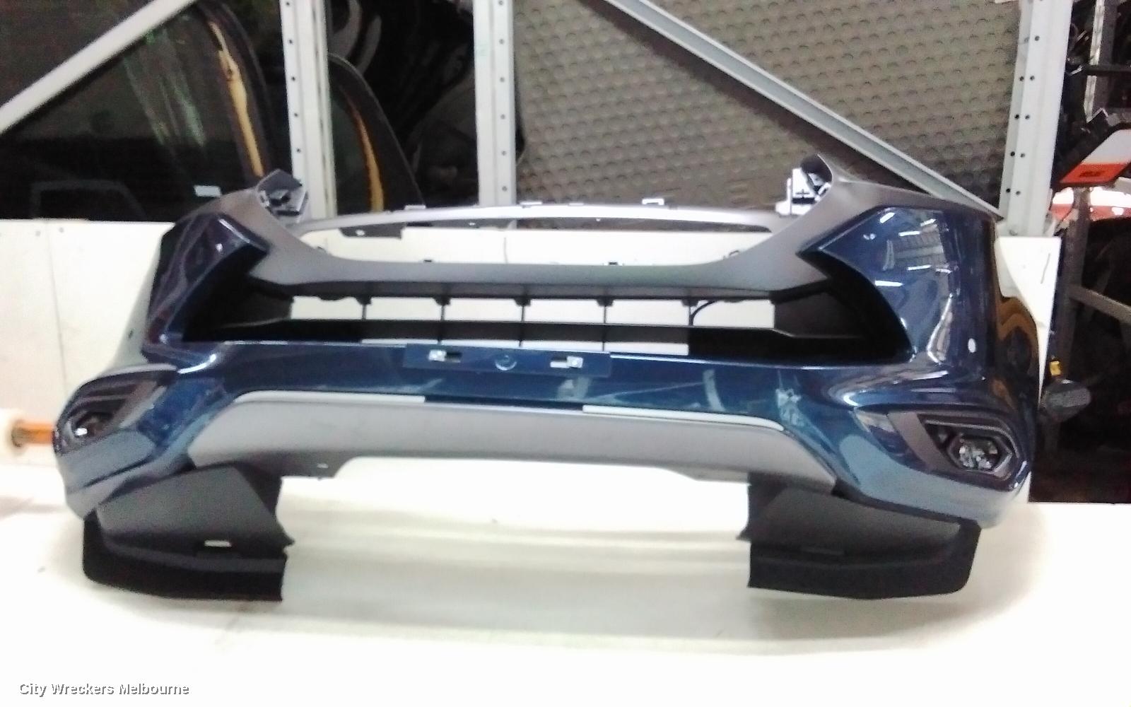 ISUZU MU-X FRONT BUMPER, 2ND GEN, BUMPER BAR, W/ PARKING SENSOR TYPE, GREY INSERT, 01/2022 ONWARDS
